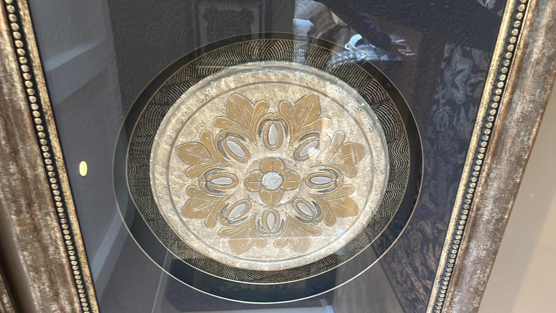 Photo 1 of ORNATE SHADOW BOX WALL DECOR 35” x 31”