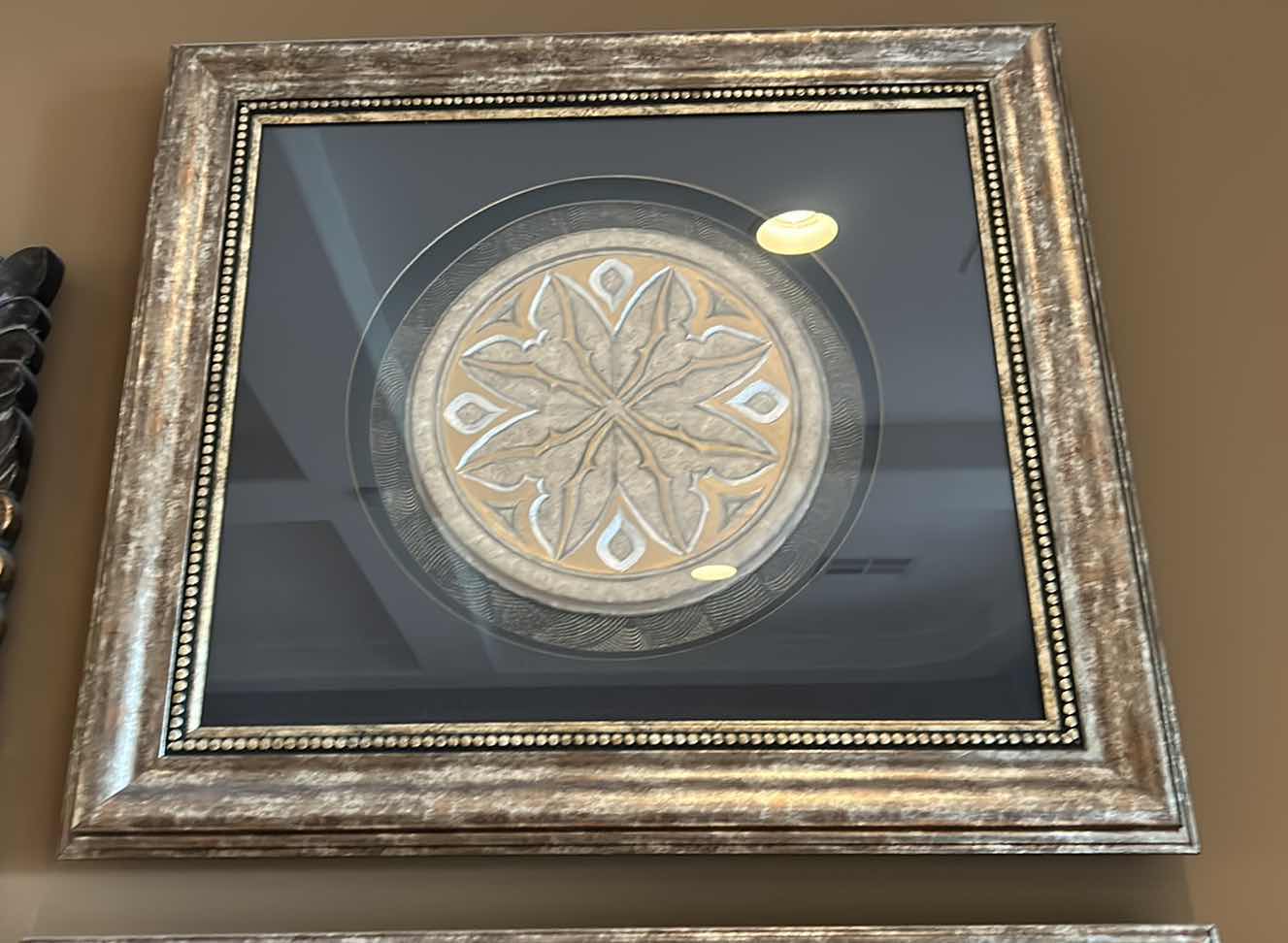 Photo 1 of ORNATE SHADOW BOX WALL DECOR 35” x 31”