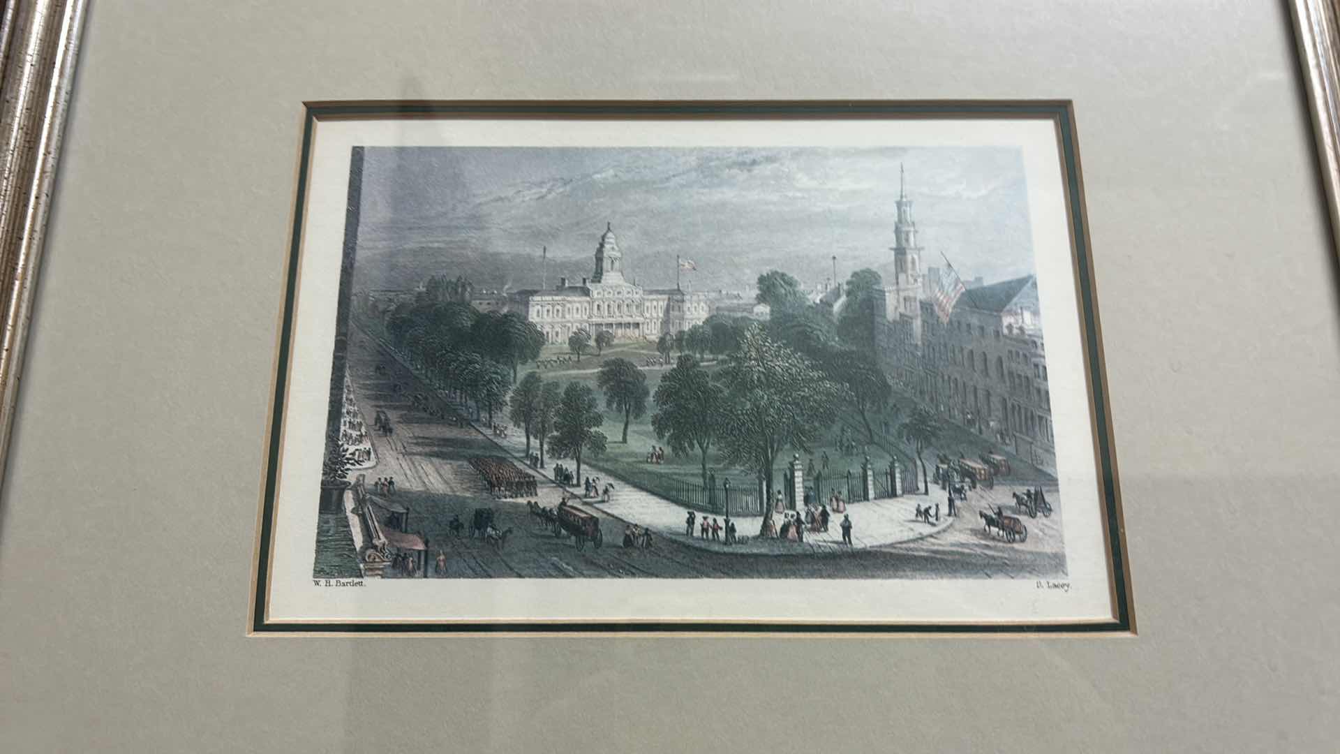 Photo 2 of 2 LITHOGRAPH REPRODUCTIONS FRAMED ARTWORK 12” x 14”