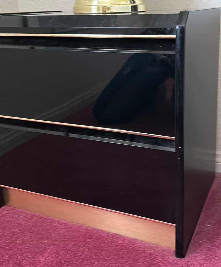 Photo 1 of BLACK NIGHTSTAND 22” x 16” x 22”