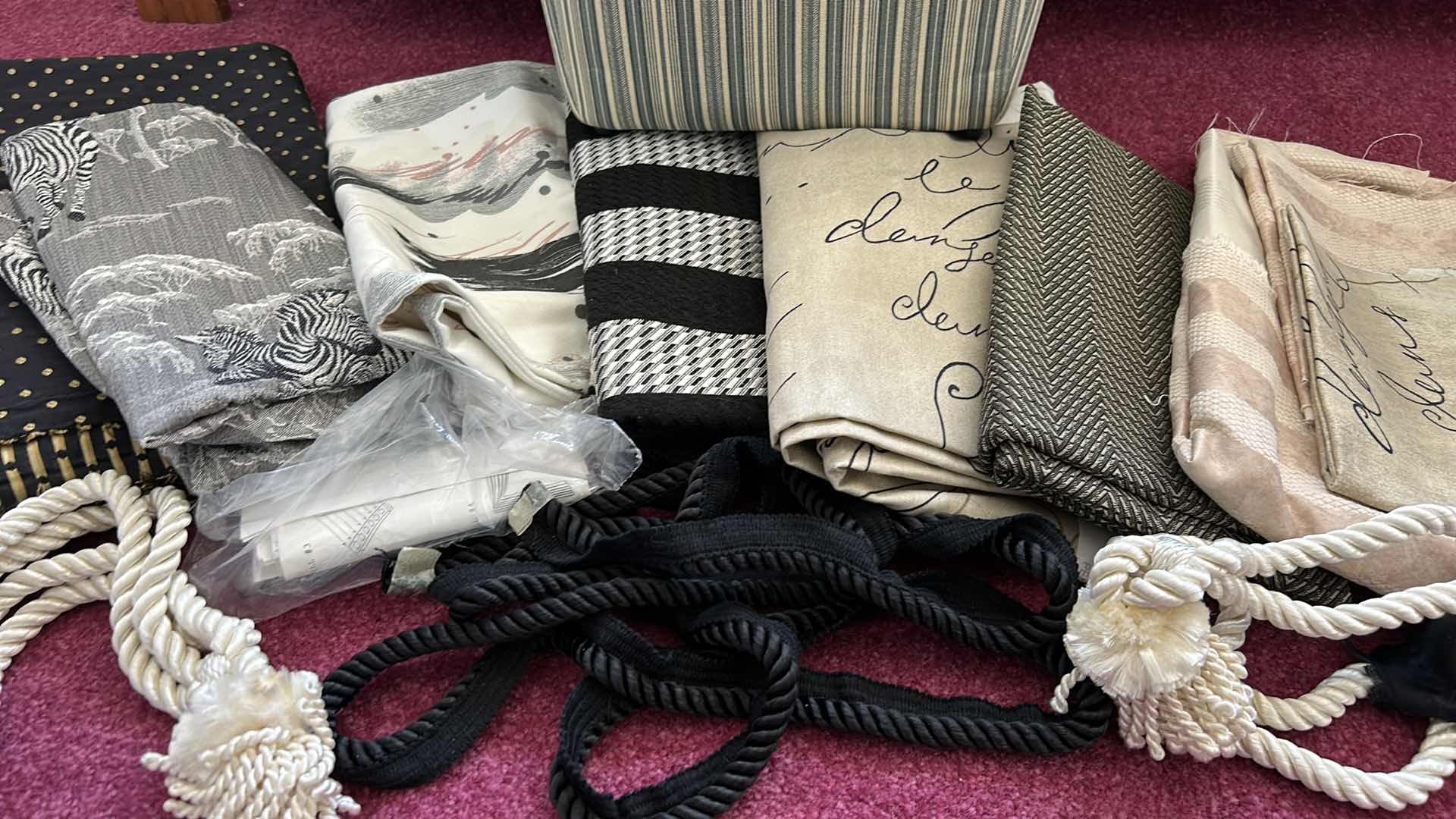 Photo 1 of FABRIC AND SEWING BOX