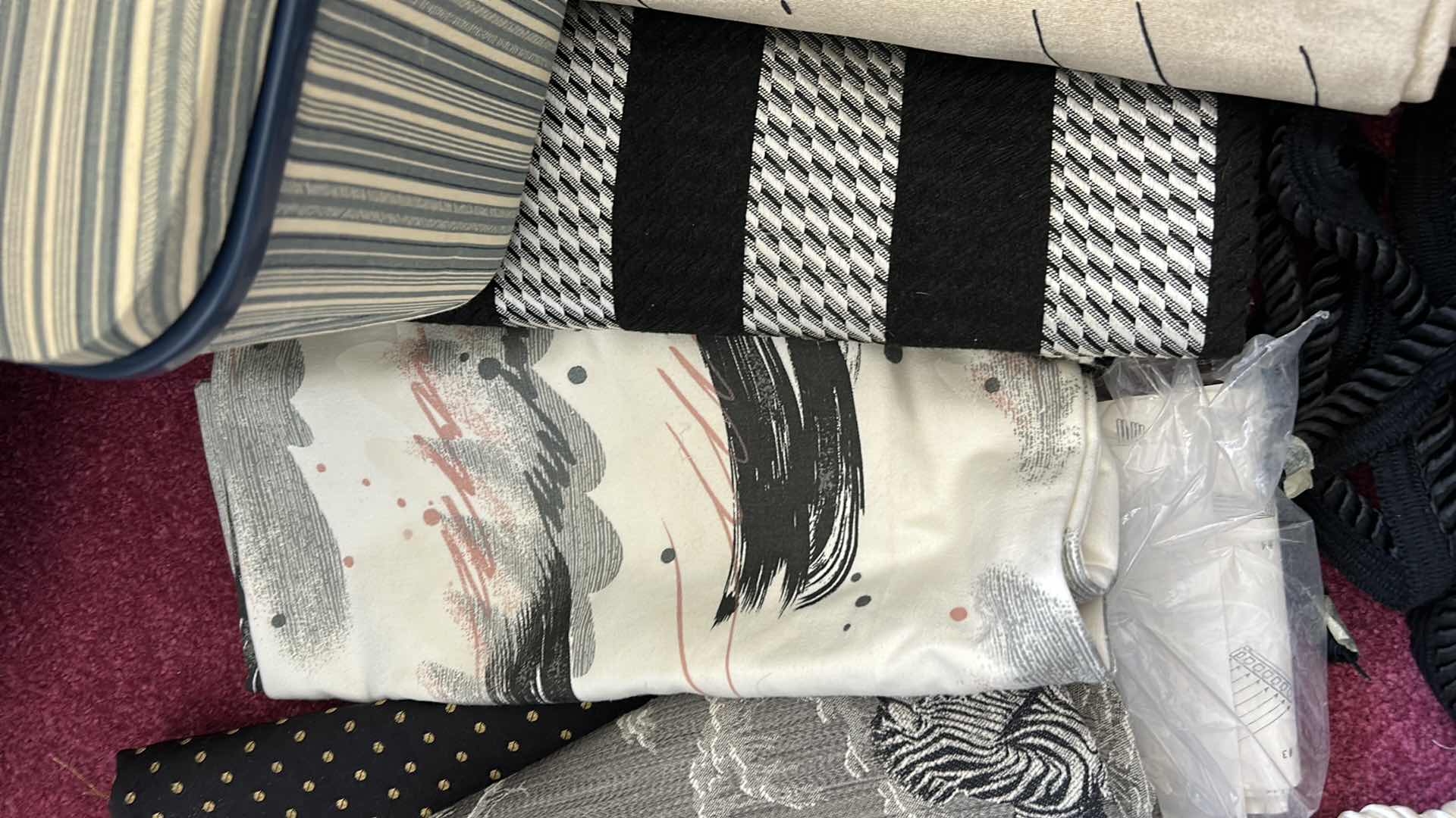 Photo 1 of FABRIC AND SEWING BOX