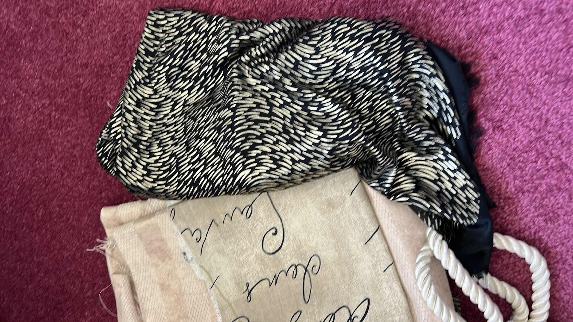 Photo 1 of FABRIC AND SEWING BOX