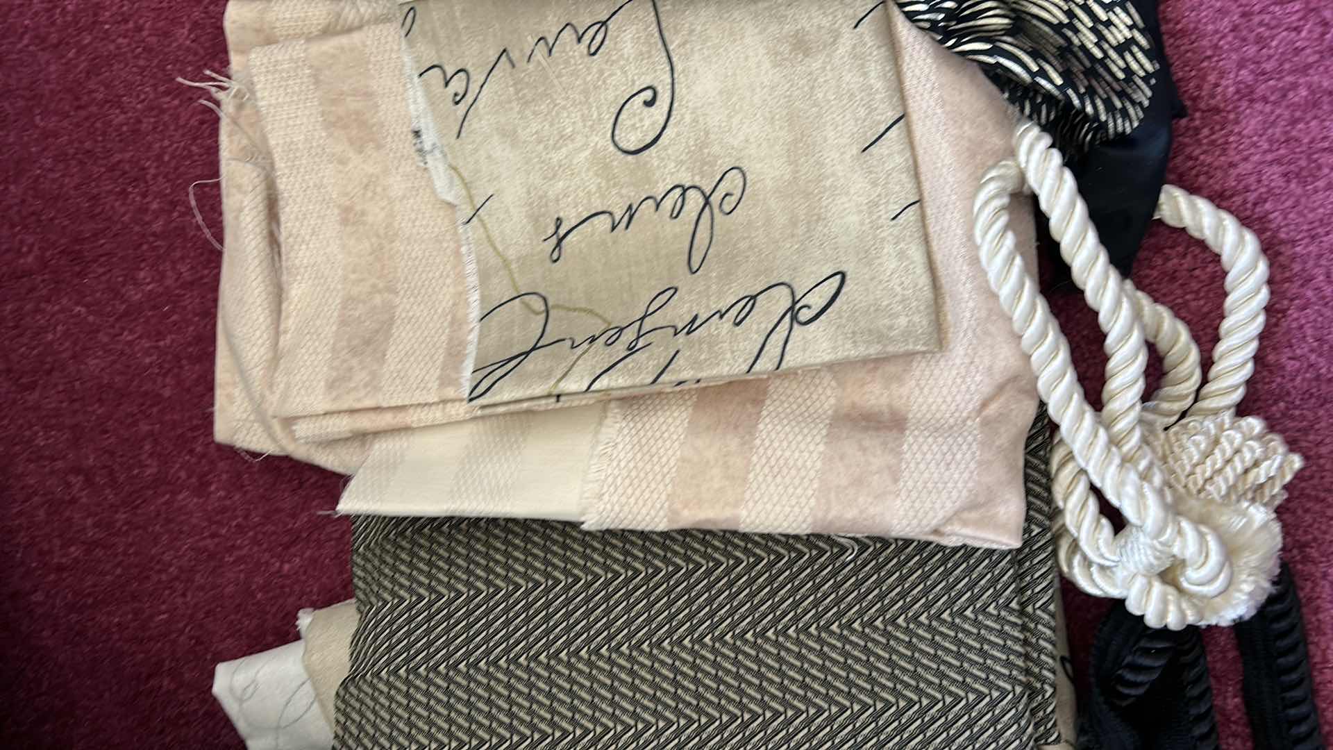 Photo 1 of FABRIC AND SEWING BOX