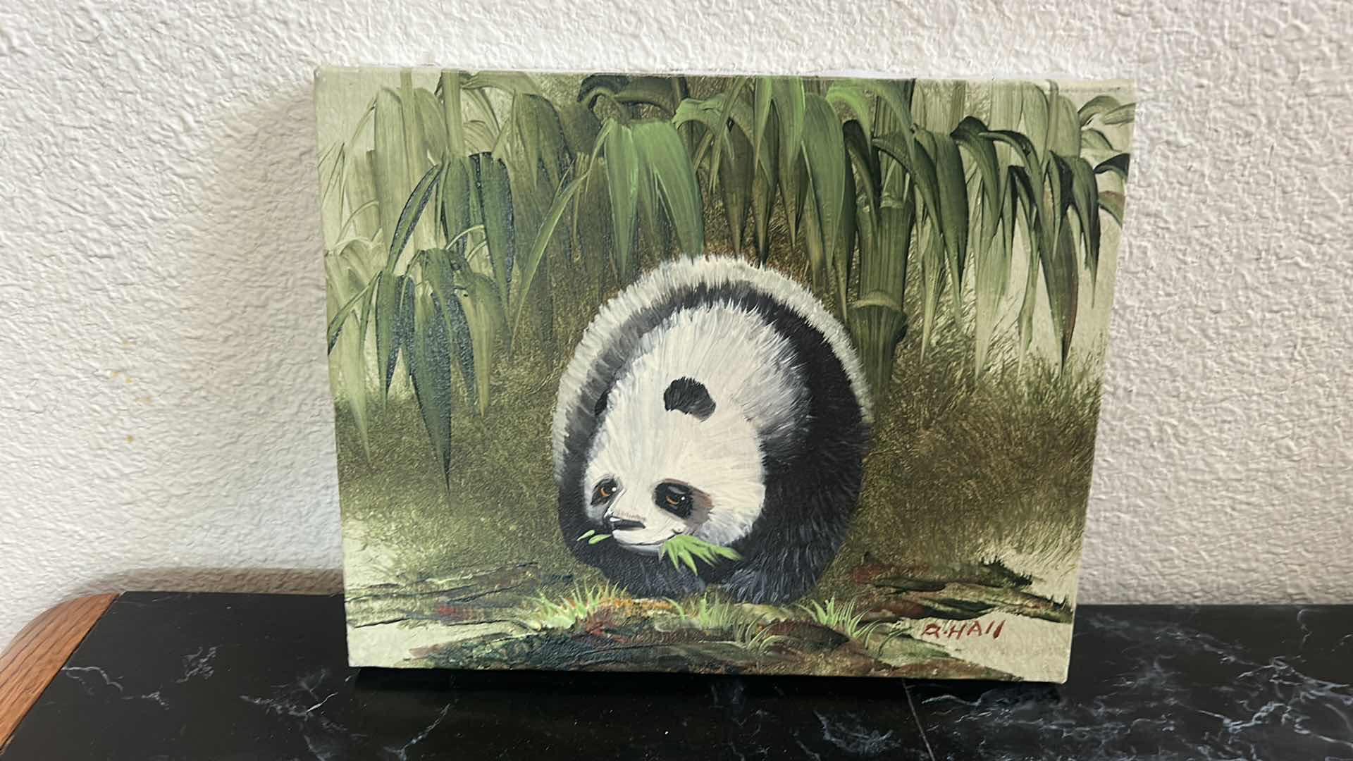 Photo 1 of 2 HAND-PAINTED OIL ON CANVAS UNFRAMED ARTWORK 10” x 8”