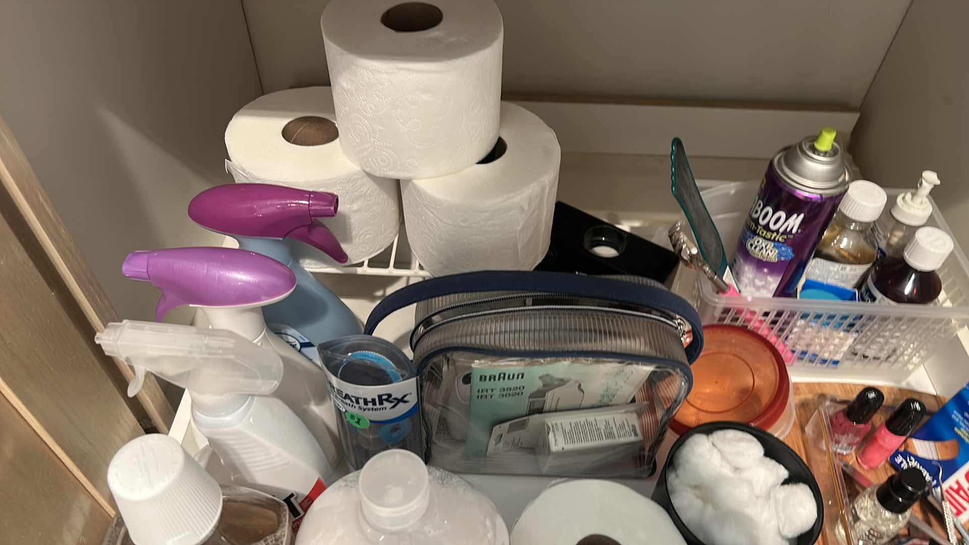 Photo 1 of CONTENTS OF BATHROOM CABINET