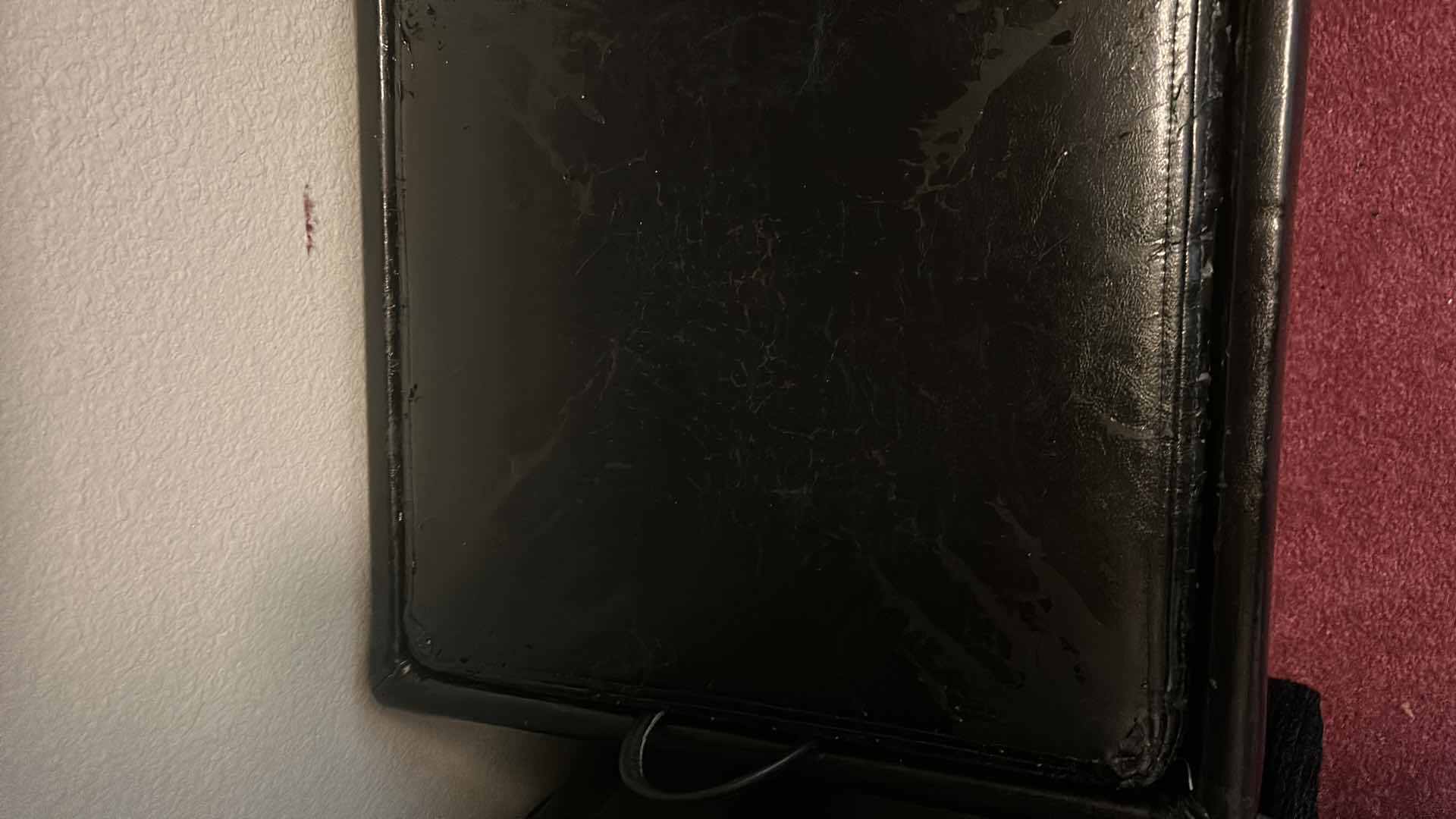 Photo 1 of 2 BLACK STORAGE OTTOMANS LARGEST 17 1/2“ x 17 1/2“