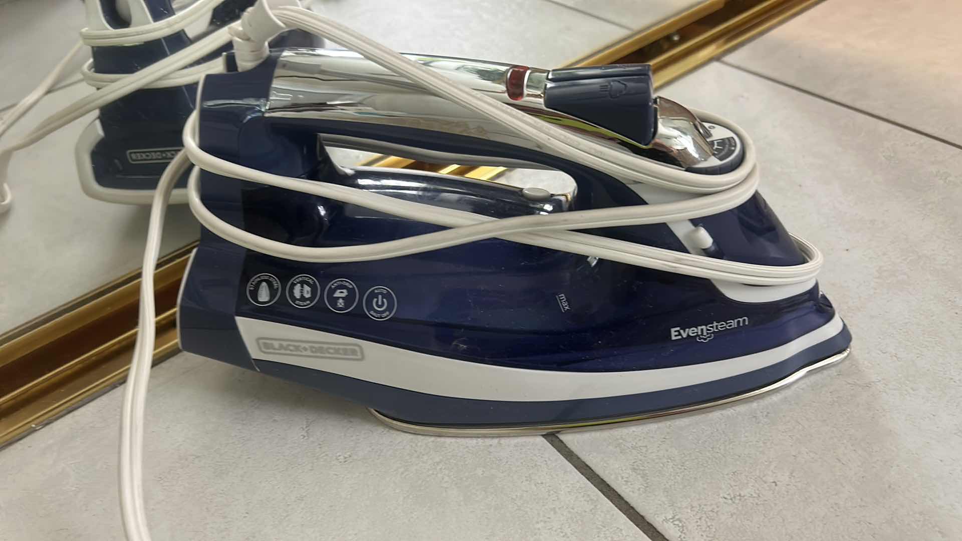 Photo 2 of ELECTRONICS - 2 IRONS, HOT ROLLERS AND MORE