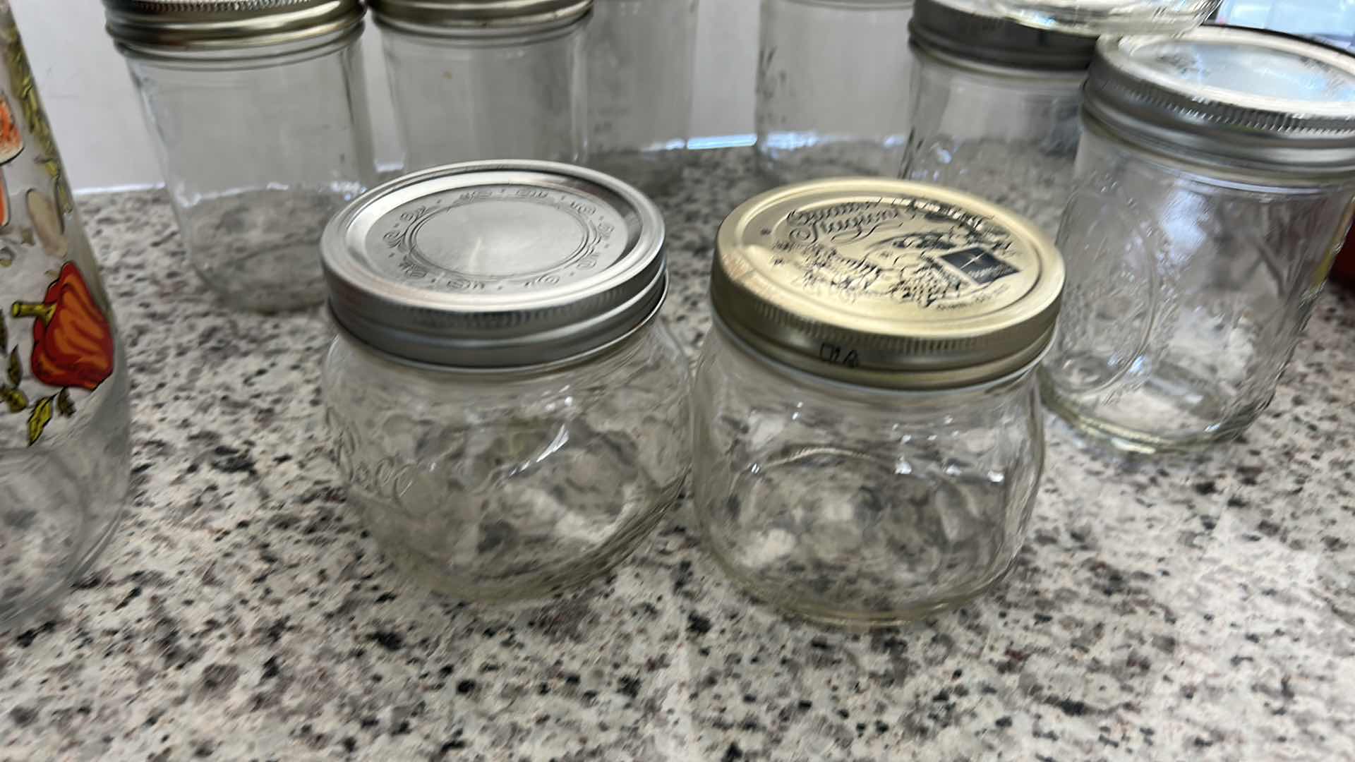 Photo 1 of CANNING JARS AND CANNISTERS