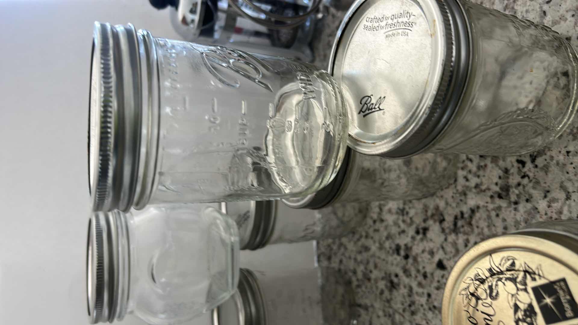 Photo 1 of CANNING JARS AND CANNISTERS