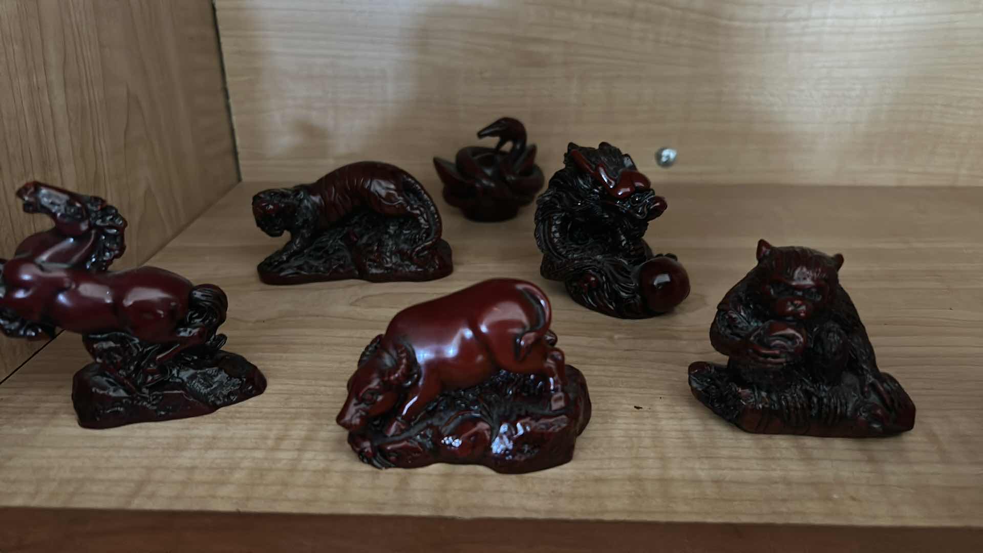 Photo 1 of 12 SMALL ASIAN FIGURES “YEAR OF THE……”