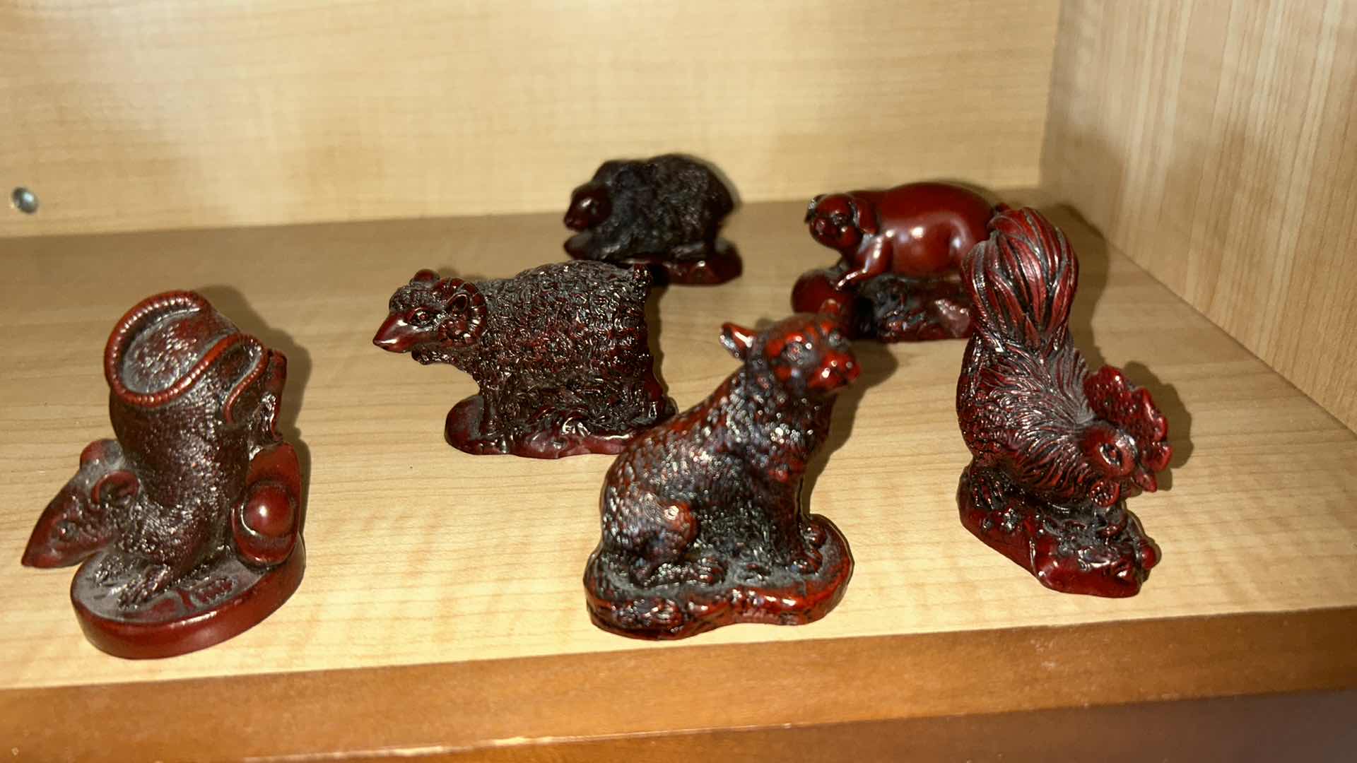 Photo 1 of 12 SMALL ASIAN FIGURES “YEAR OF THE……”