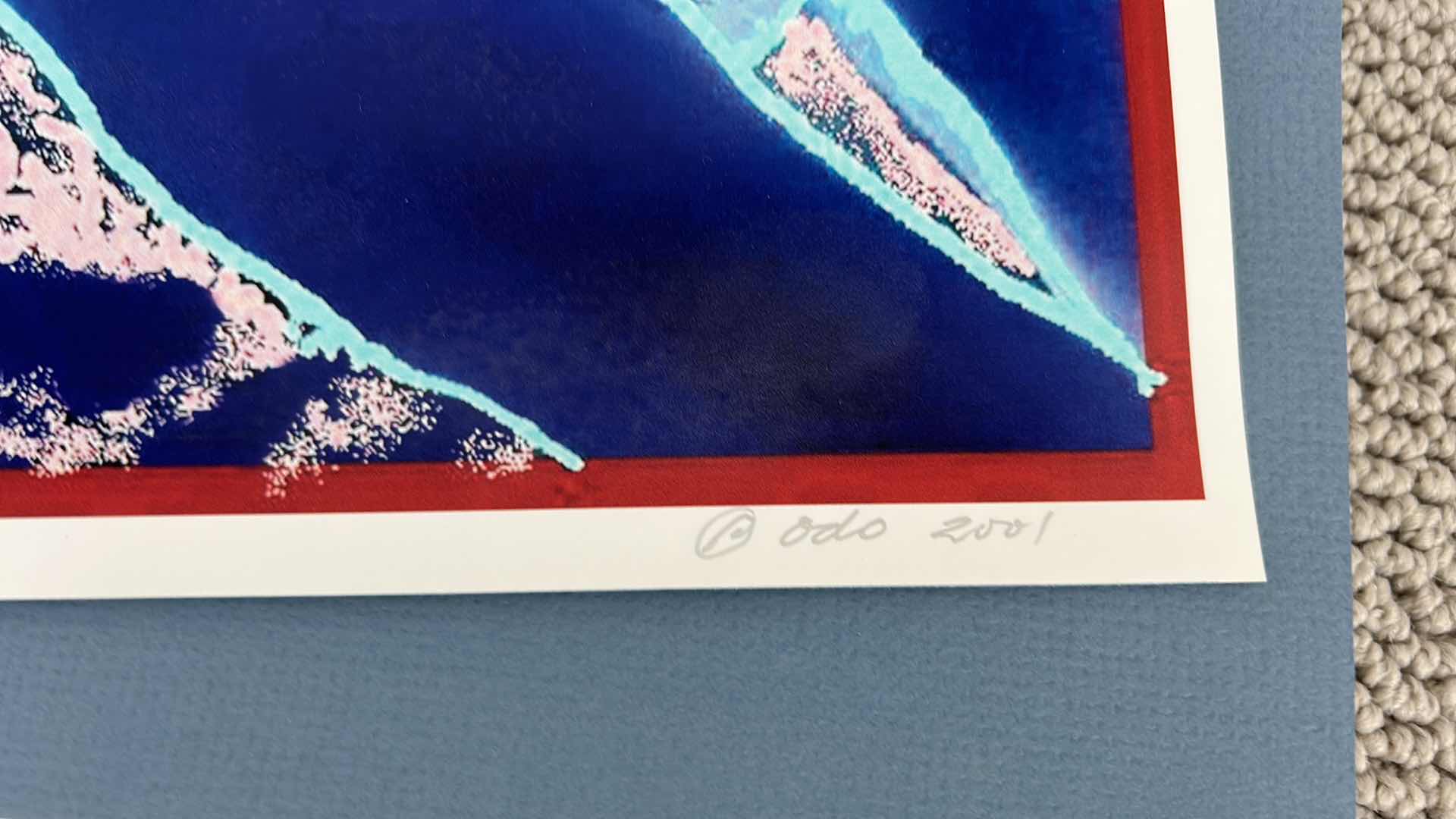 Photo 1 of BELIEVE THIS TO BE A "COPY" OF ARTIST PROOF ODO 2005 - FEMALE TORSO ARTWORK UNFRAMED SIZE 10 1/2” x 9” PRINTED ON KODAK PAPER