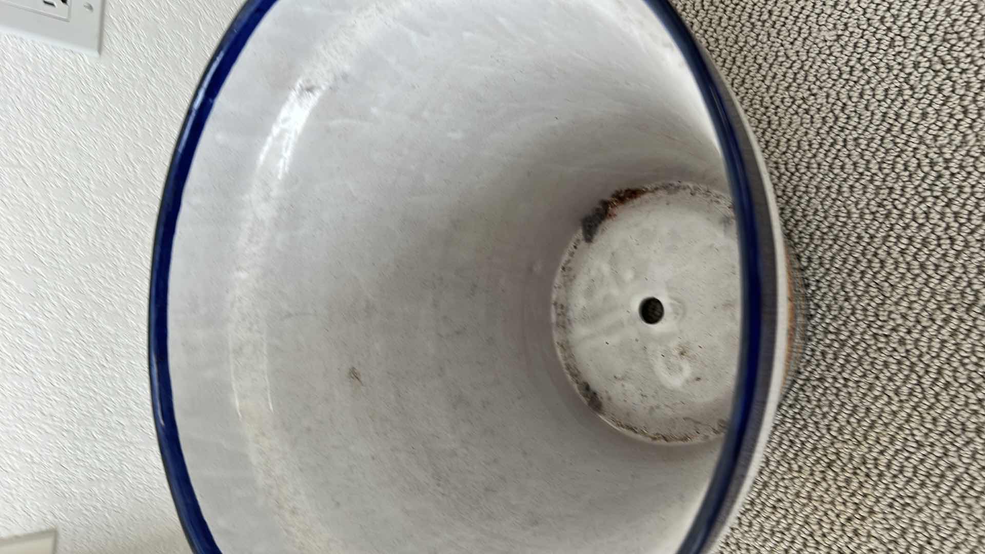 Photo 1 of COLORFUL CERAMIC POT 14 1/2” x 13 1/2”