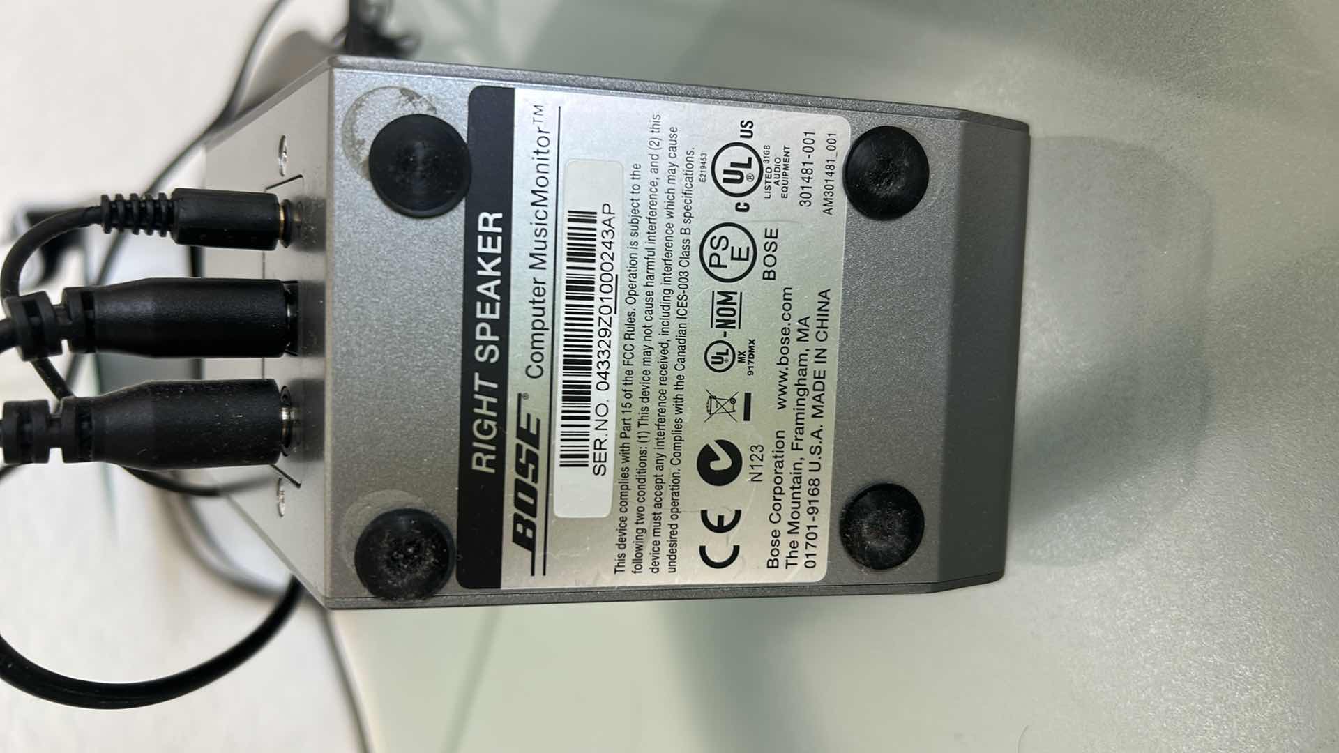 Photo 1 of 2 BOSE COMPUTER MUSIC MONITOR SPEAKERS