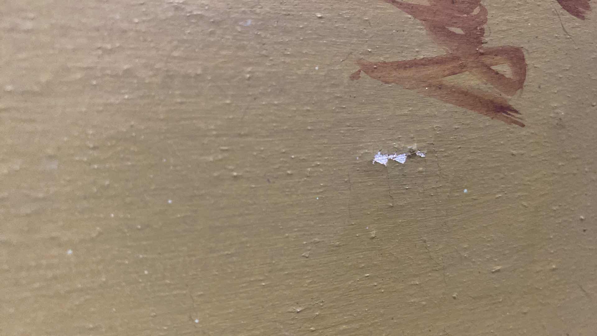 Photo 1 of FRAMED GOLD WOOD WOMAN ON CANVAS PAINTING SIGNED ARTWORK 52“ x 52“