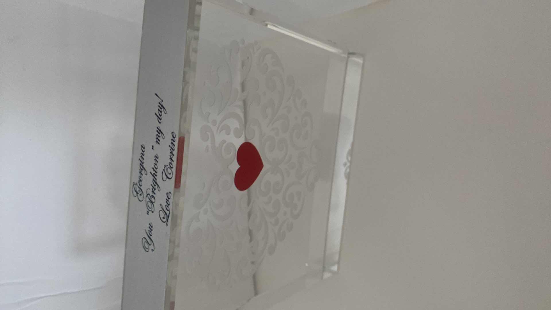 Photo 1 of TEA SET FROM ITALY AND GLASS DECOR (STAND NOT INCLUDED)