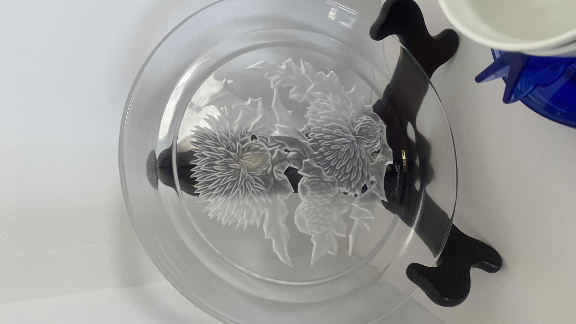 Photo 1 of TEA SET FROM ITALY AND GLASS DECOR (STAND NOT INCLUDED)