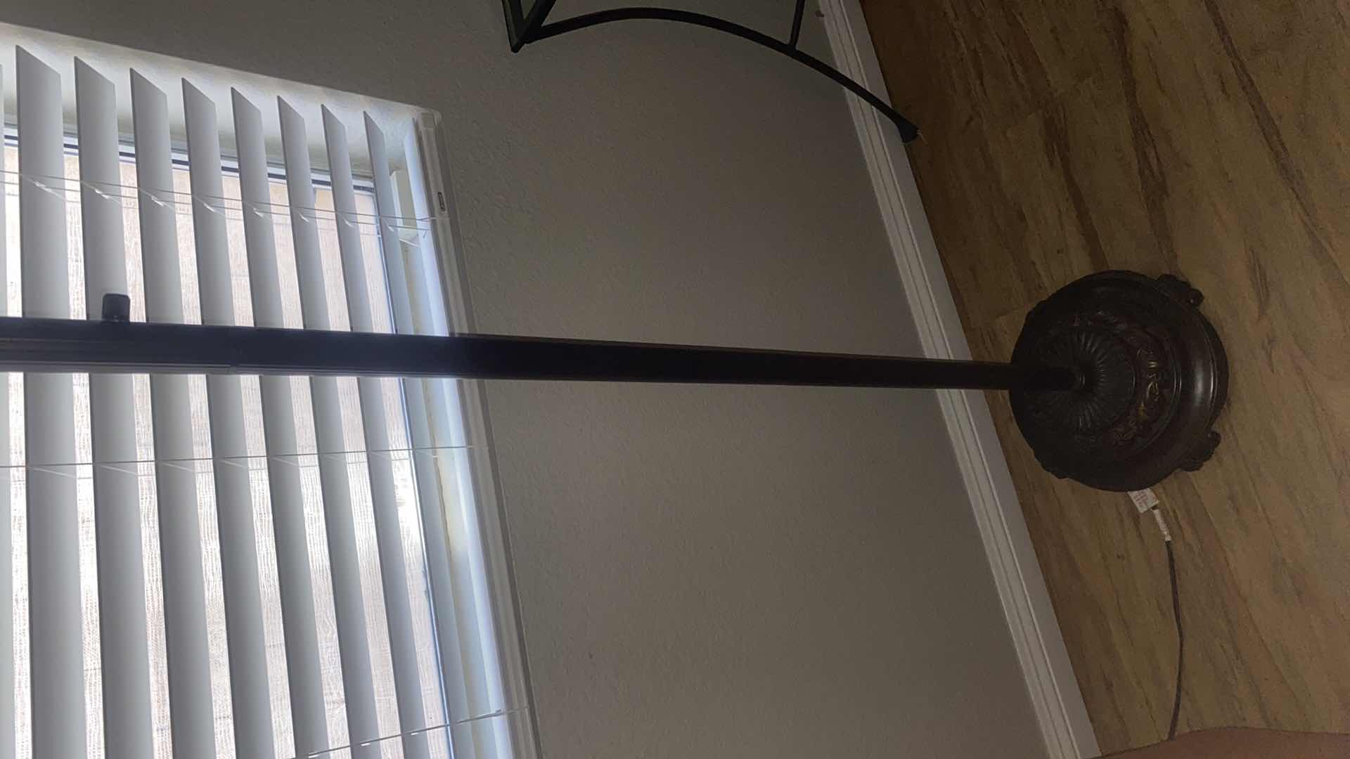 Photo 1 of HEAVY METAL FLOOR WITH DIMMER  LAMP H 73”