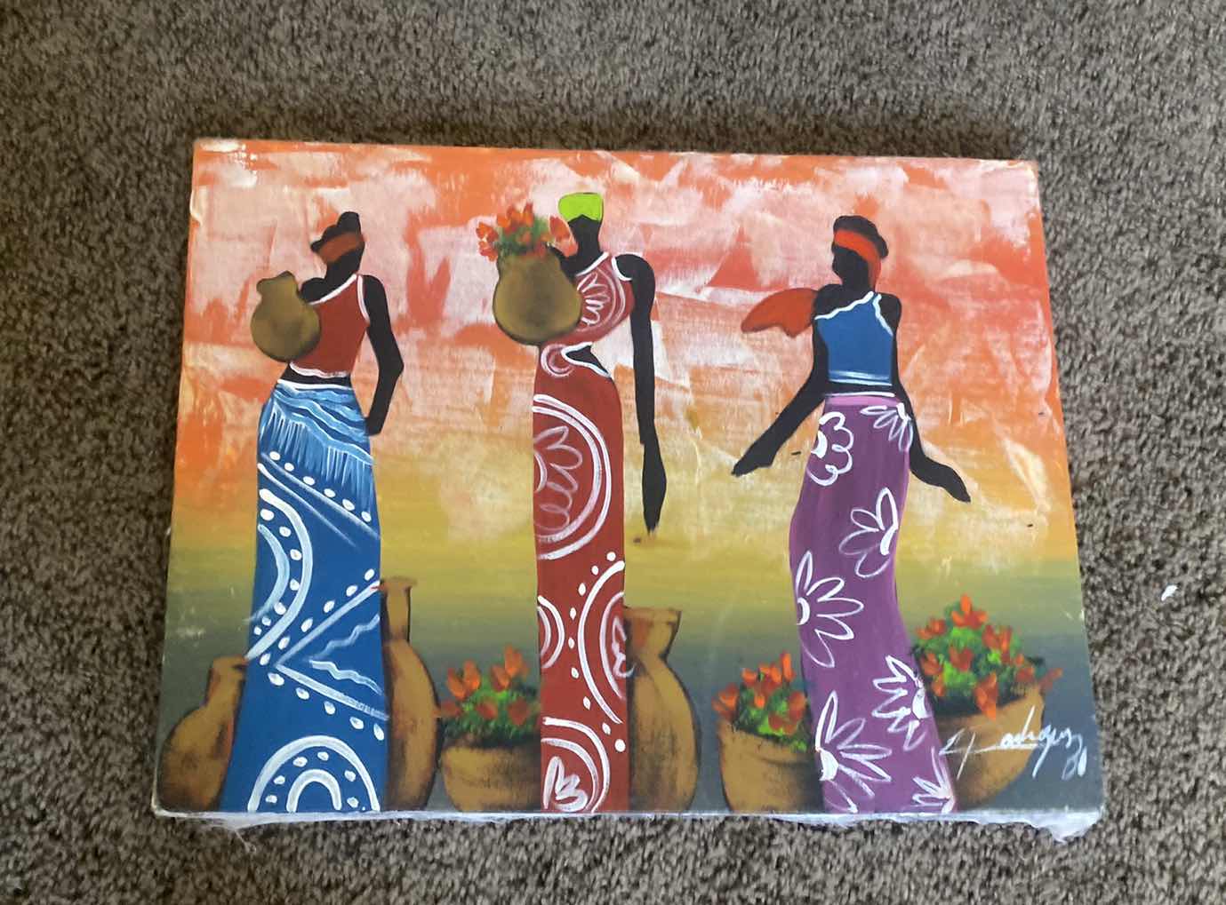 Photo 1 of STRETCHED CANVAS VARIOUS ARTWORK 16” x 12”