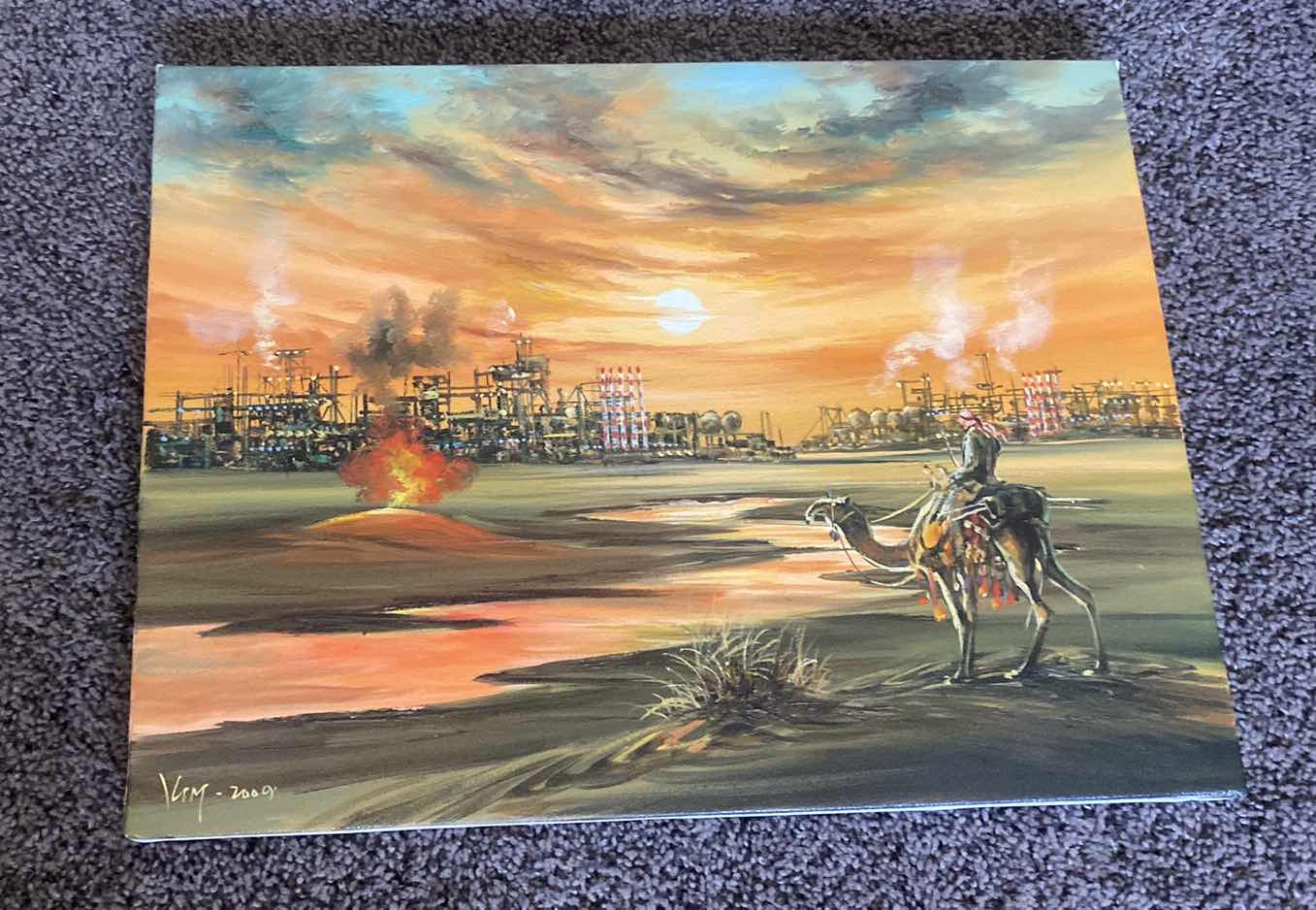 Photo 1 of STRETCHED CANVAS VARIOUS ARTWORK 16” x 12”