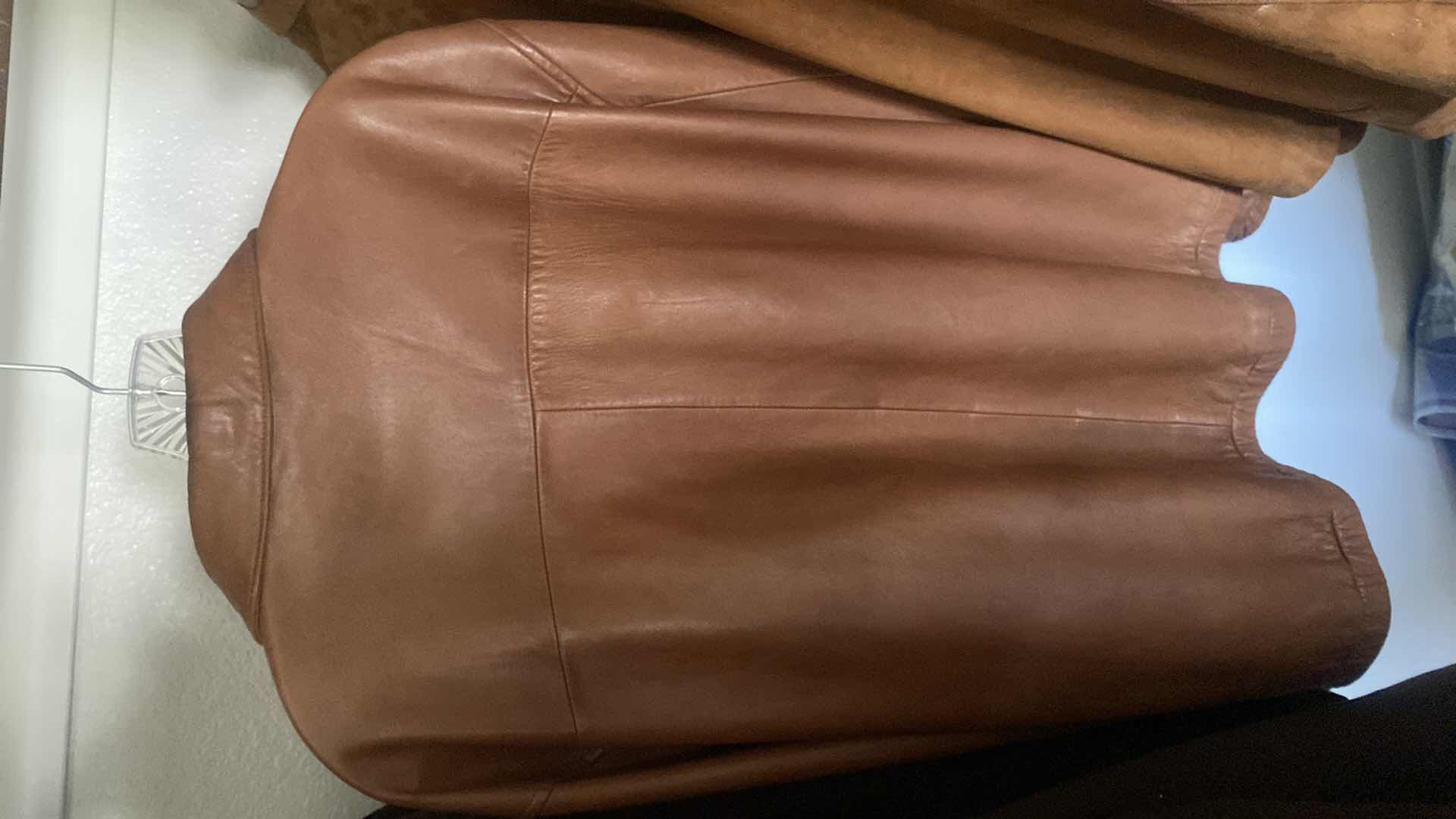 View 3 of MENS SIZE XL POLO BY RALPH LAUREN LEATHER BOMBER JACKET