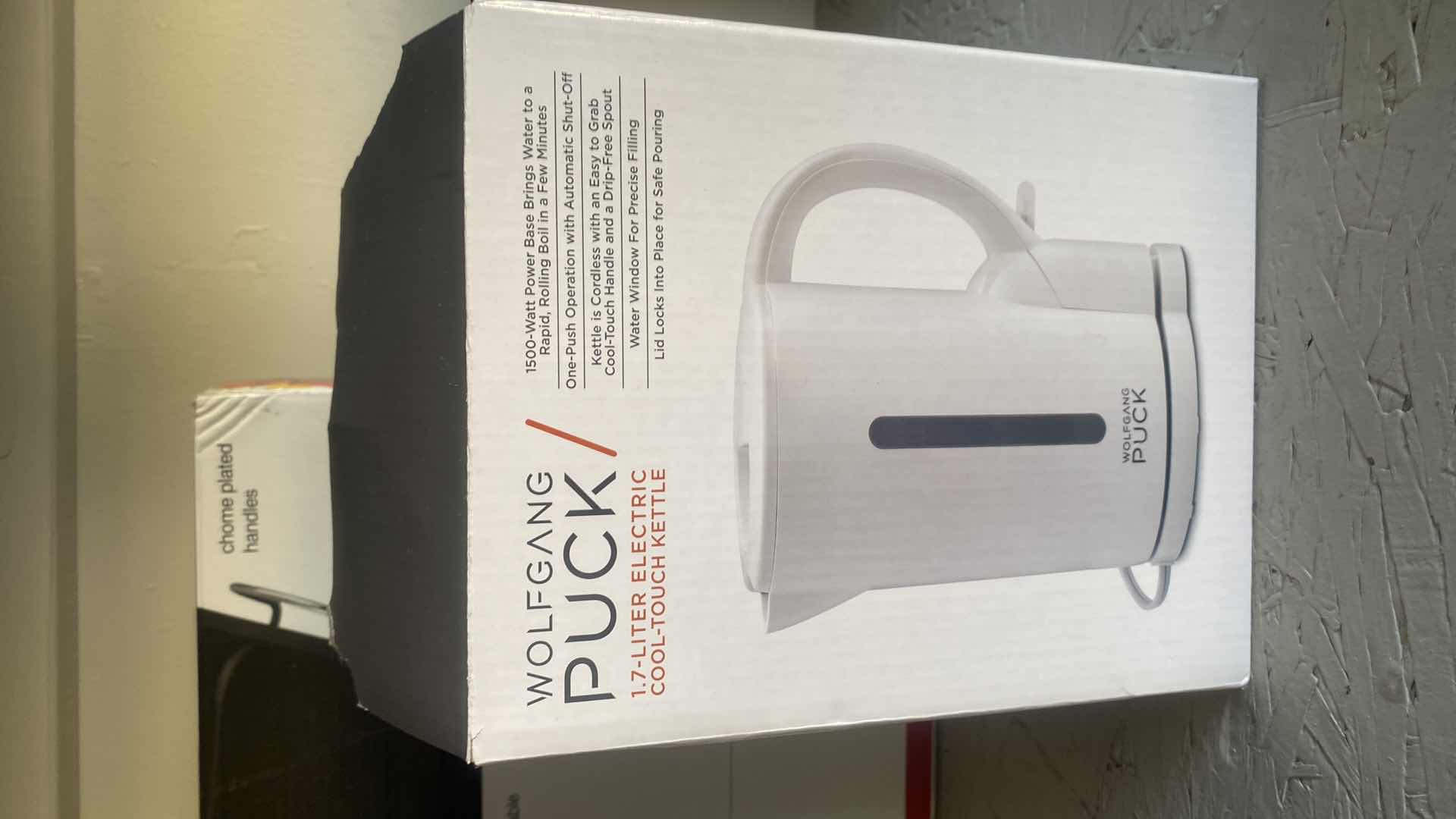 Photo 1 of SHELF IN GARAGE - ROASTING PAN & WOLFGANG PICK ELECTRIC KETTLE