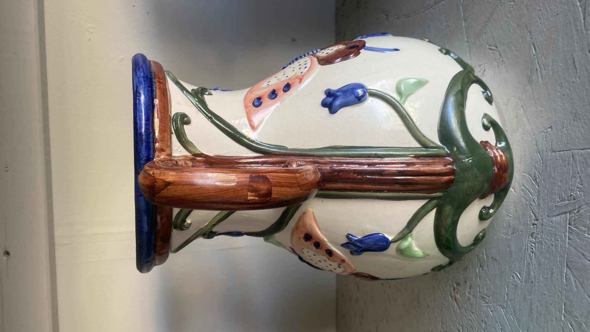 Photo 1 of SHELF IN GARAGE - CERAMICS C GLAZED VASE H 11”