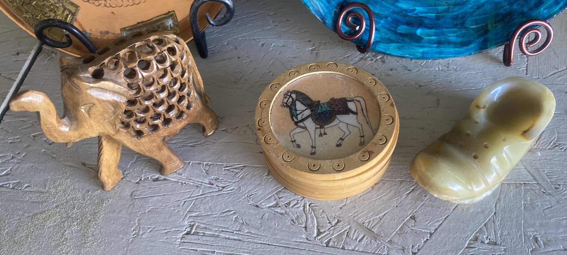 Photo 1 of SHELF IN GARAGE - TRAVEL SOUVENIRS