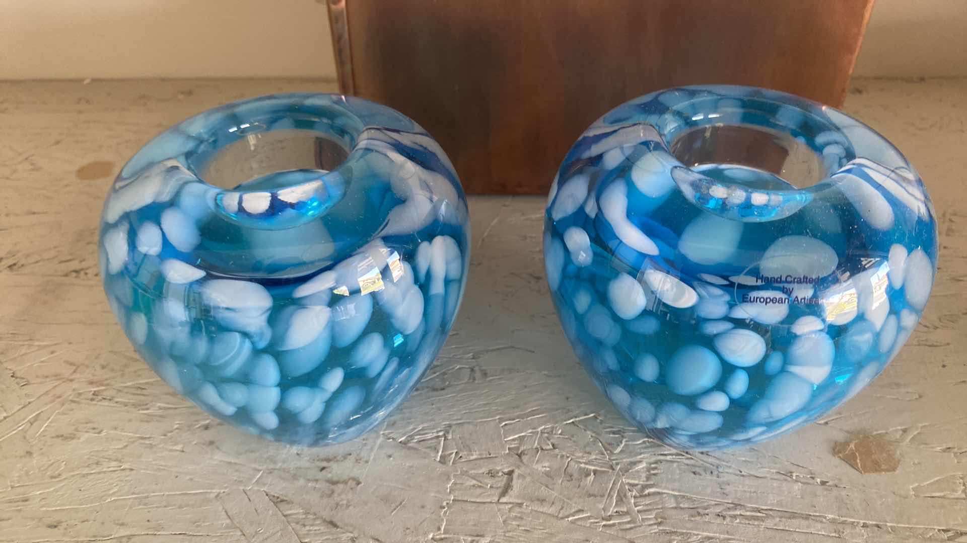 Photo 1 of ART GLASS VOTIVE HOLDERS