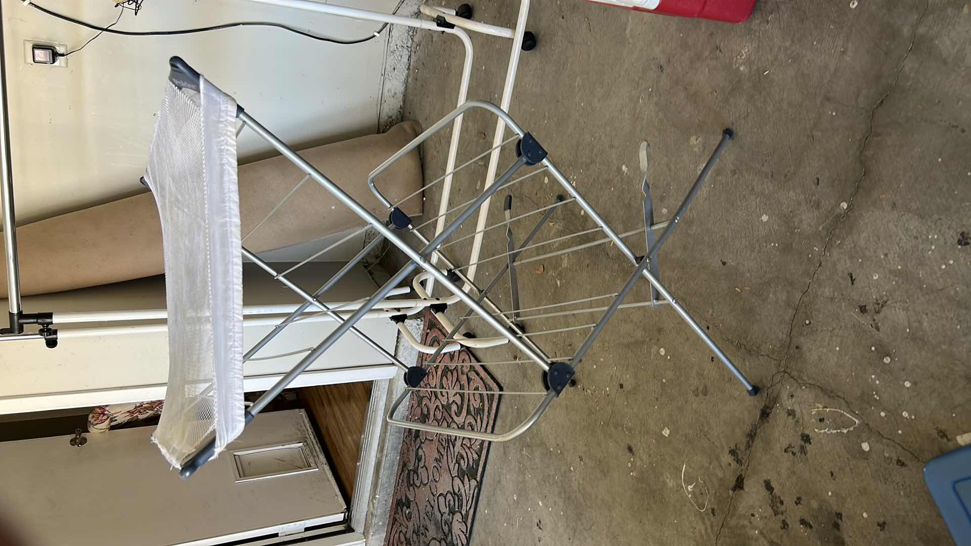 Photo 1 of 2 CLOTHING RACKS AND LAUNDRY RACK