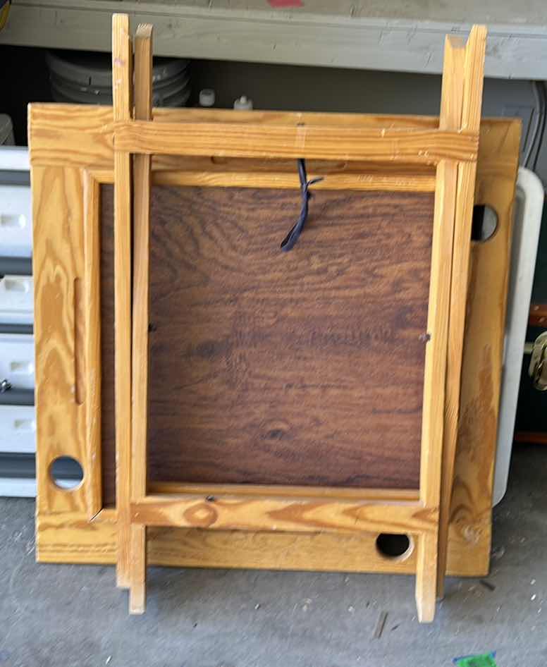 Photo 1 of SMALL HANDMADE GAME TABLE 30” x 30” x 24”