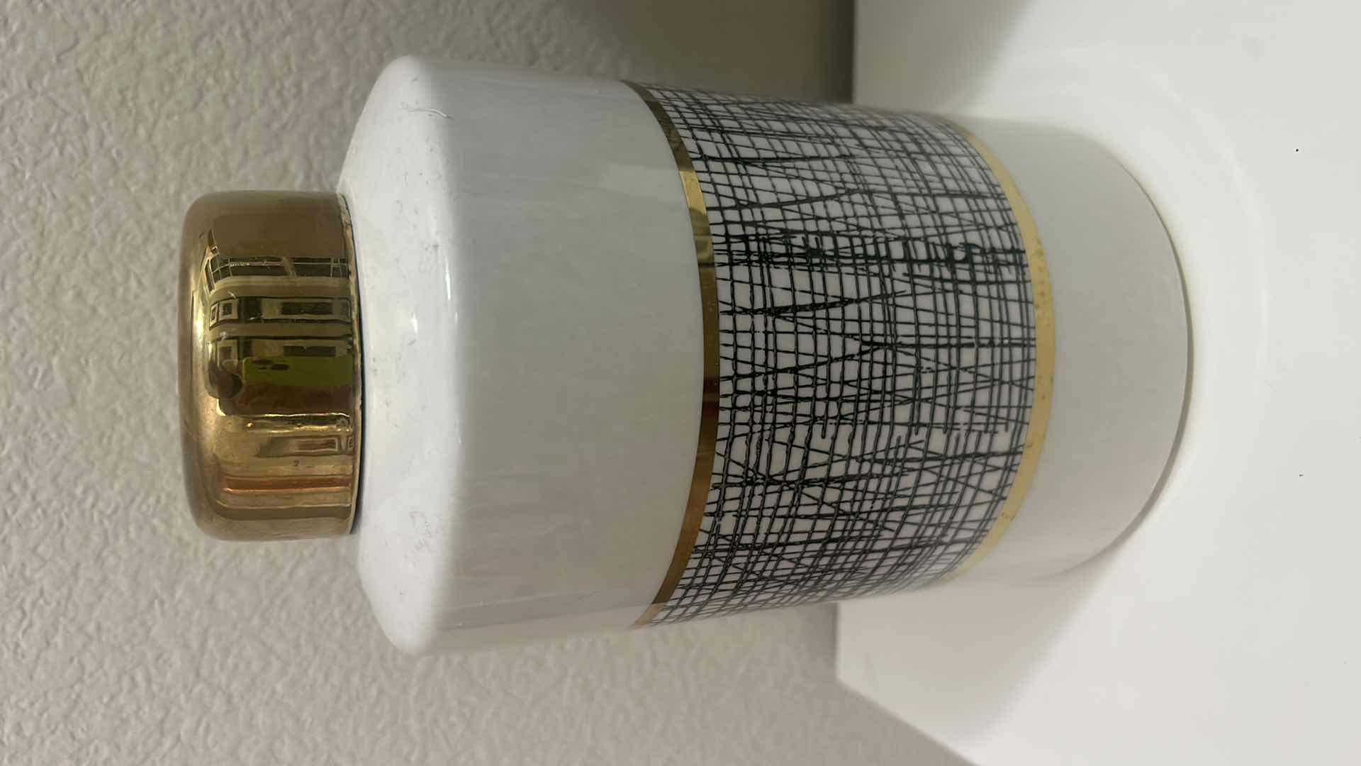 Photo 1 of HOME DECOR- 2 LIDDED JARS (TALLEST H12.5”)