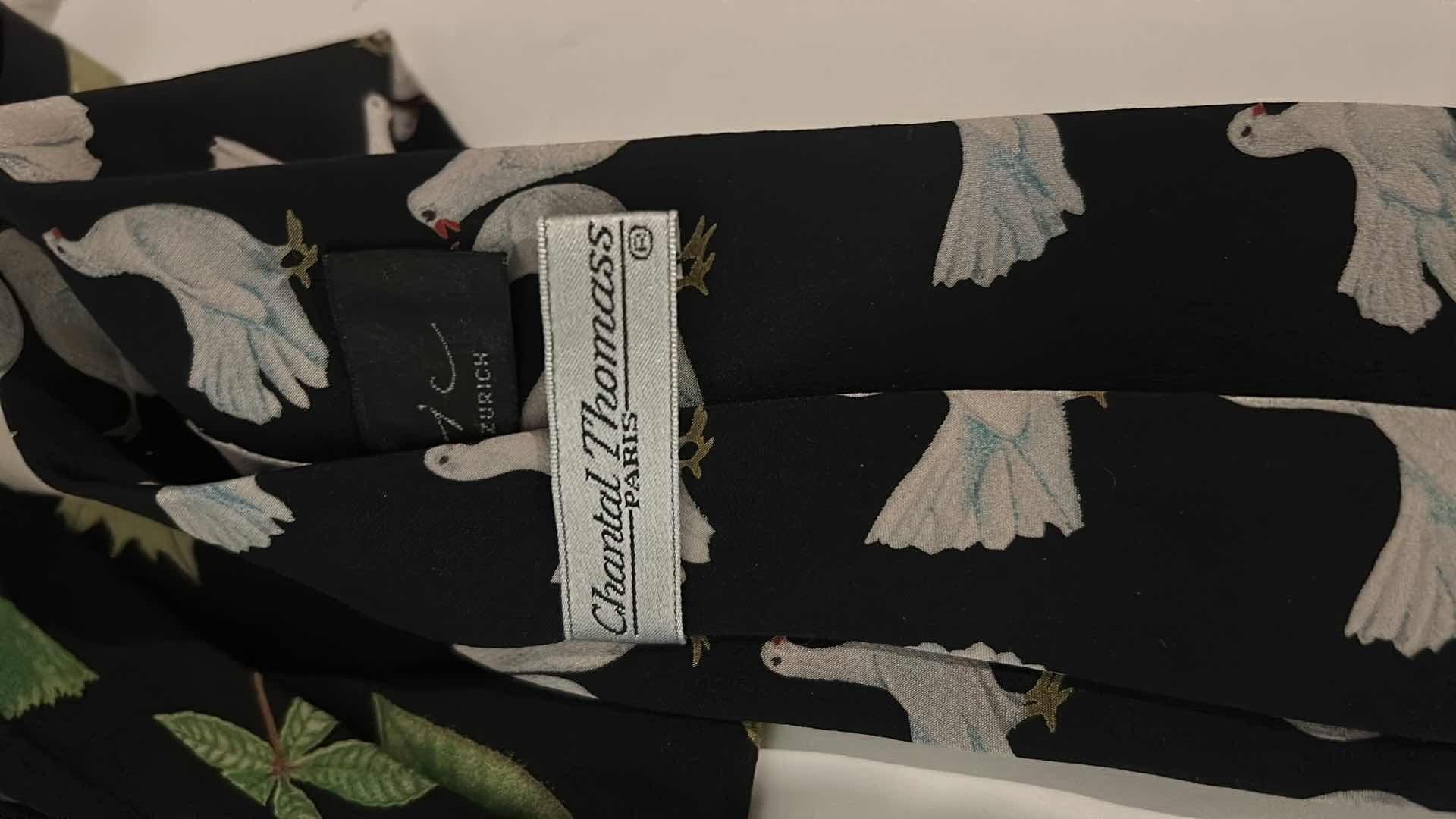 Photo 1 of 2 MENS DESIGNER SILK TIES - PARIS