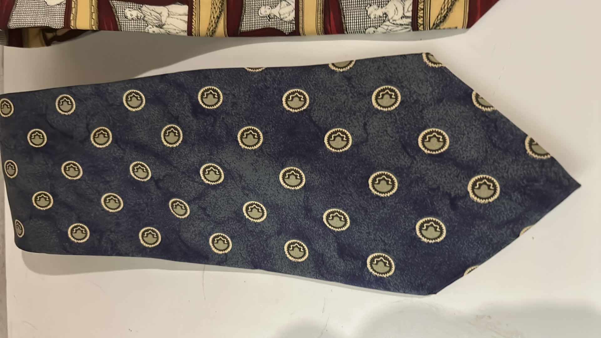 Photo 1 of 2 MENS DESIGNER SILK TIES - ITALY