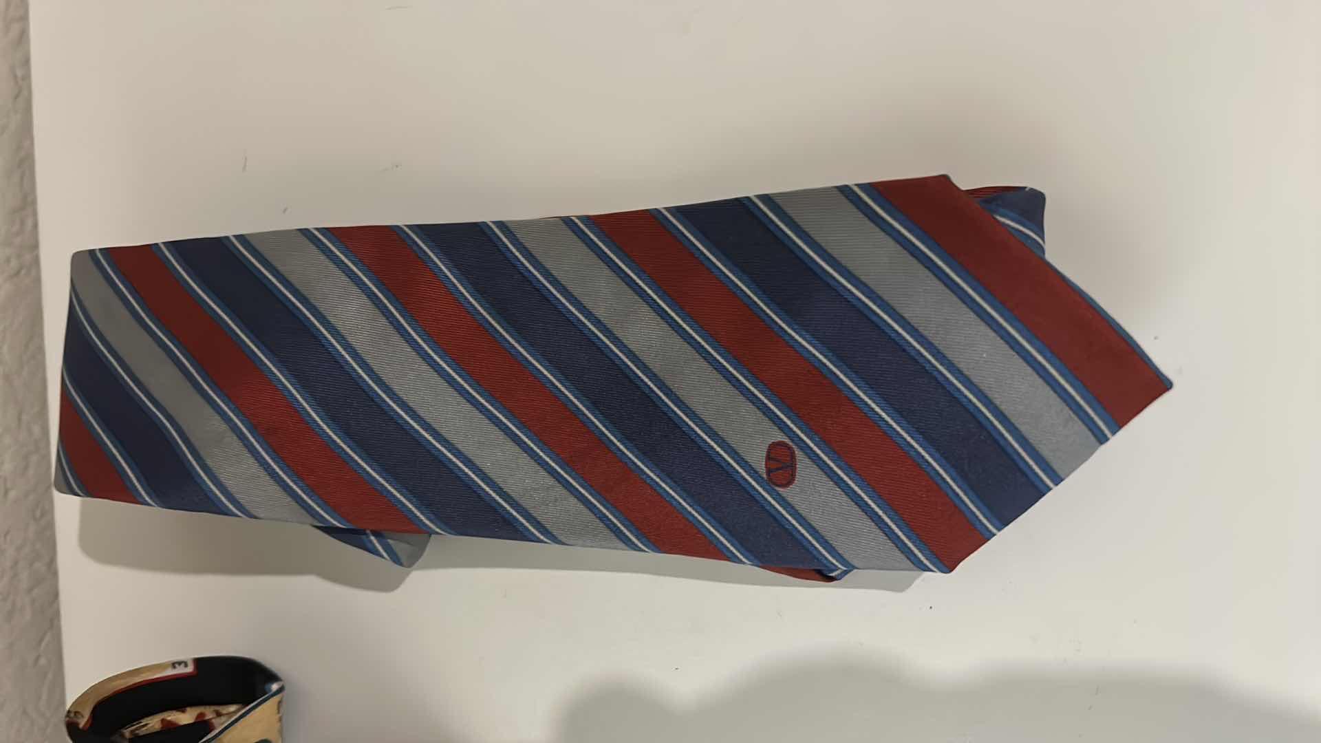 Photo 1 of 2 MENS DESIGNER ITALIAN SILK TIES - VALENTINO & UN JOUR UN HOMME PARIS