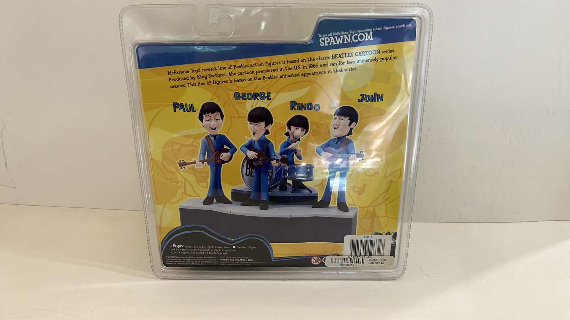 Photo 1 of VINTAGE MC FARLANES TOYS COLLECTIBLE THE BEATLES “PAUL” NEW IN ORIGINAL BOX