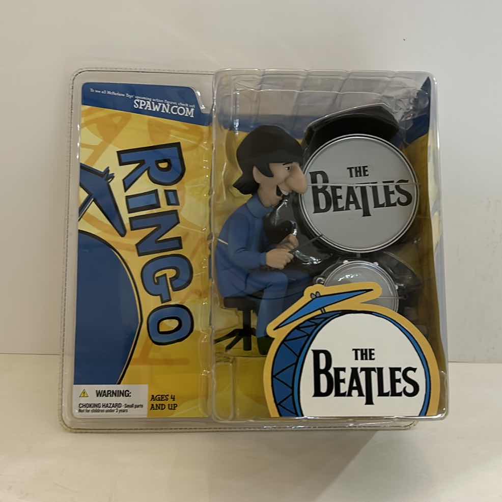 Photo 1 of VINTAGE MC FARLANES TOYS COLLECTIBLE THE BEATLES “RINGO” NEW IN ORIGINAL BOX