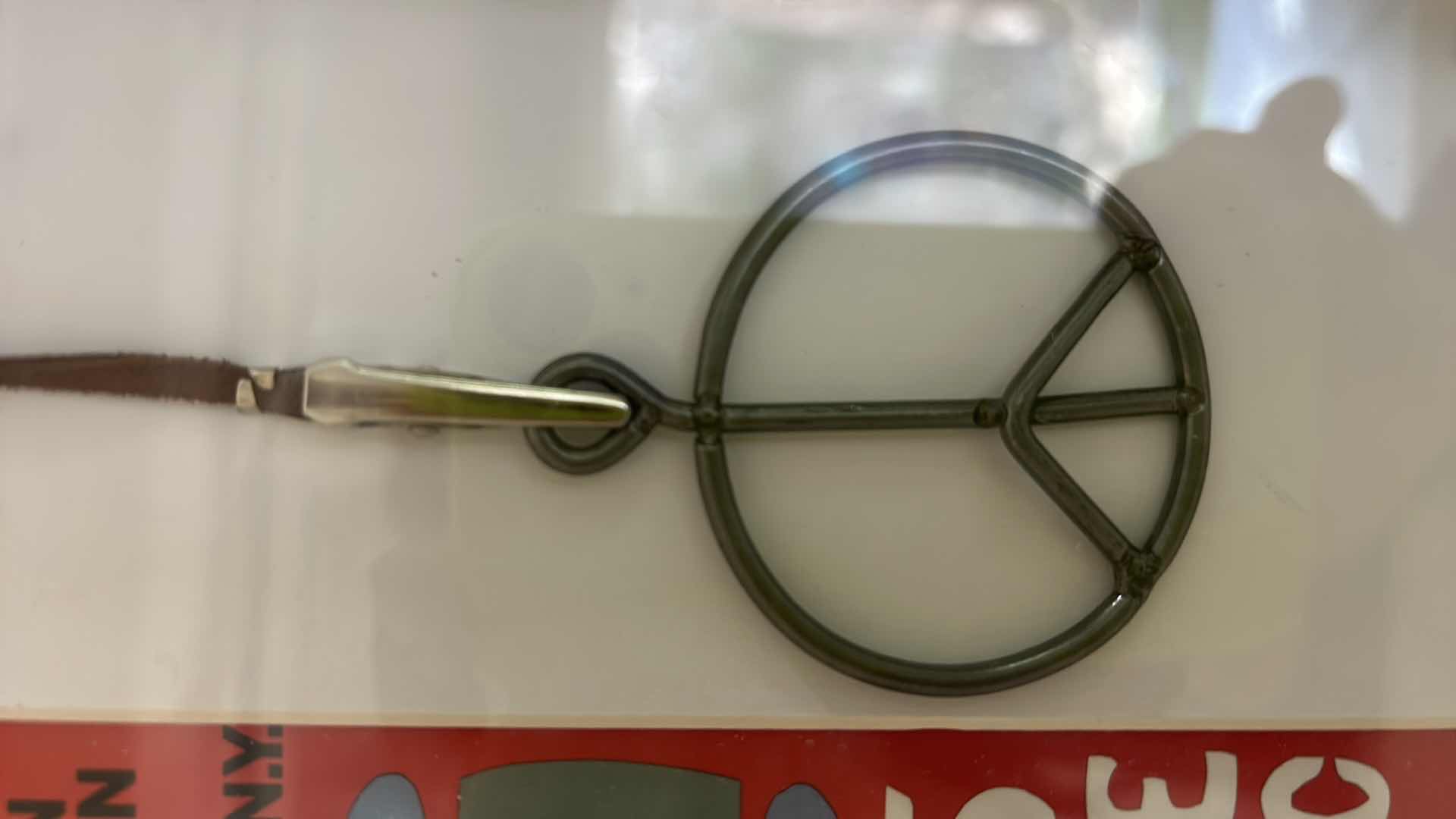 Photo 1 of AUTHENTIC WOODSTOCK FESTIVAL 1969 MEMORABILIA IN ORIGINAL DESIGNED SHADOW BOX. 12“ x 15“INCLUDES WOODSTOCK TICKET, PIECE OF THE GATE AND PIECE OF THE STAGE. GATE AND STAGE CRAFTED INTO PEACE SIGNS. DOCUMENTATION AND AUTHENTICITY PAPERS INCLUDED.