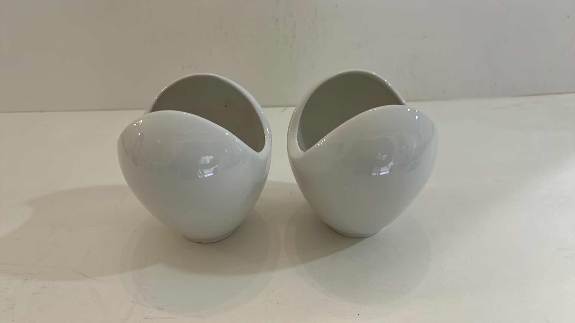 Photo 2 of 2 - HANDCRAFTED SIGNED AND NUMBERED MINIATURE VASES EDELSTEIN BAVARIA “CELINE” H3.5”