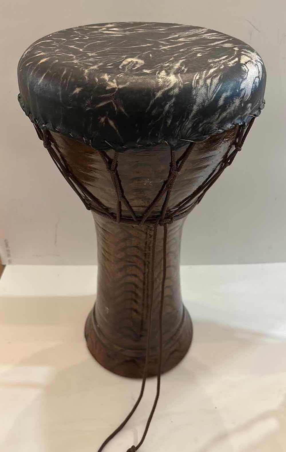 Photo 1 of CERAMIC DARBUKA DRUM DOUMBEK PERCUSSION DRUM MUSICAL INSTRUMENT H17.25”