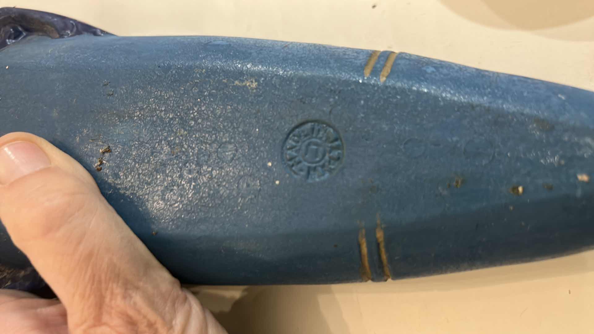 Photo 1 of 4 HAND CRAFTED, PAINTED CERAMIC WALL POCKETS