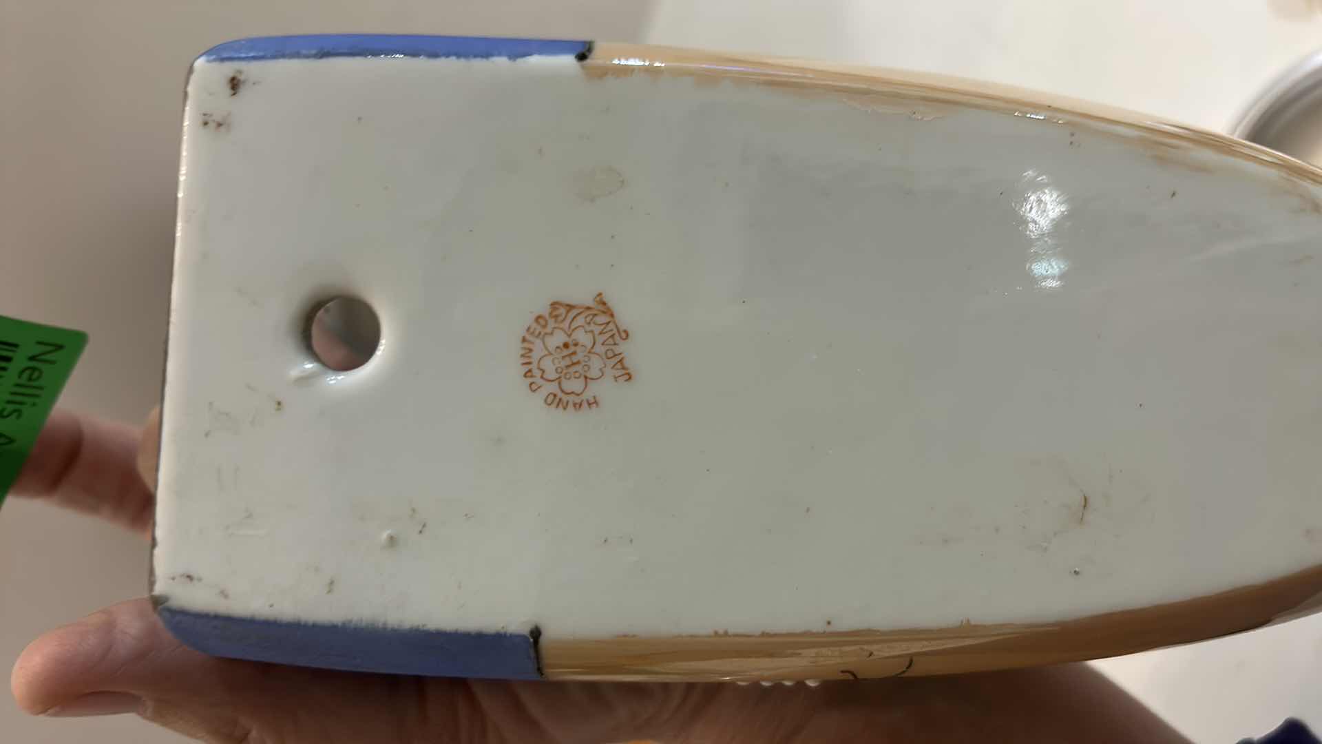 Photo 1 of 4 HAND CRAFTED, PAINTED CERAMIC WALL POCKETS