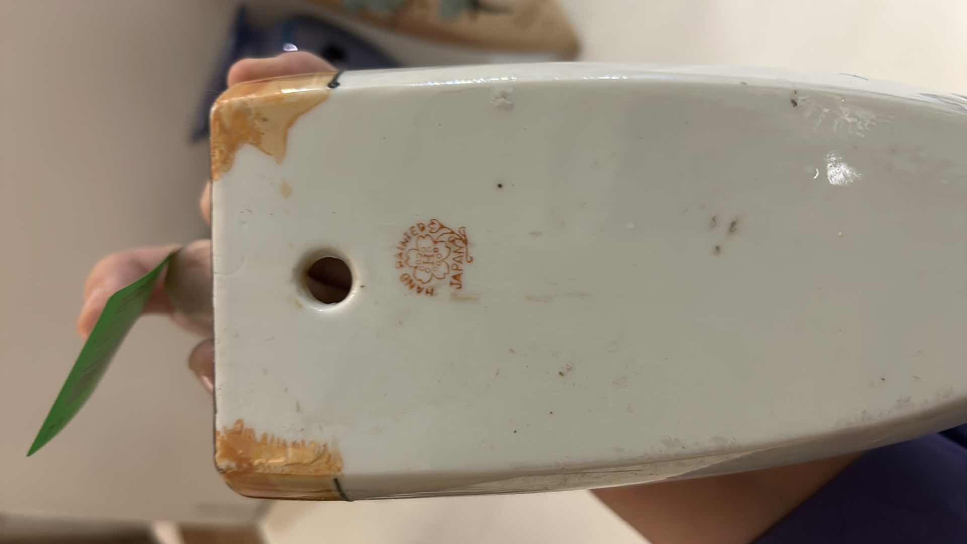 Photo 1 of 4 HAND CRAFTED, PAINTED CERAMIC WALL POCKETS