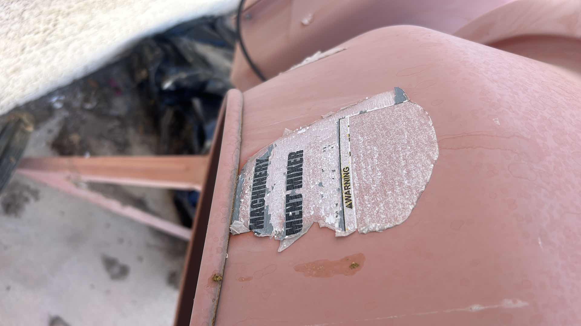 Photo 1 of CEMENT MIXER