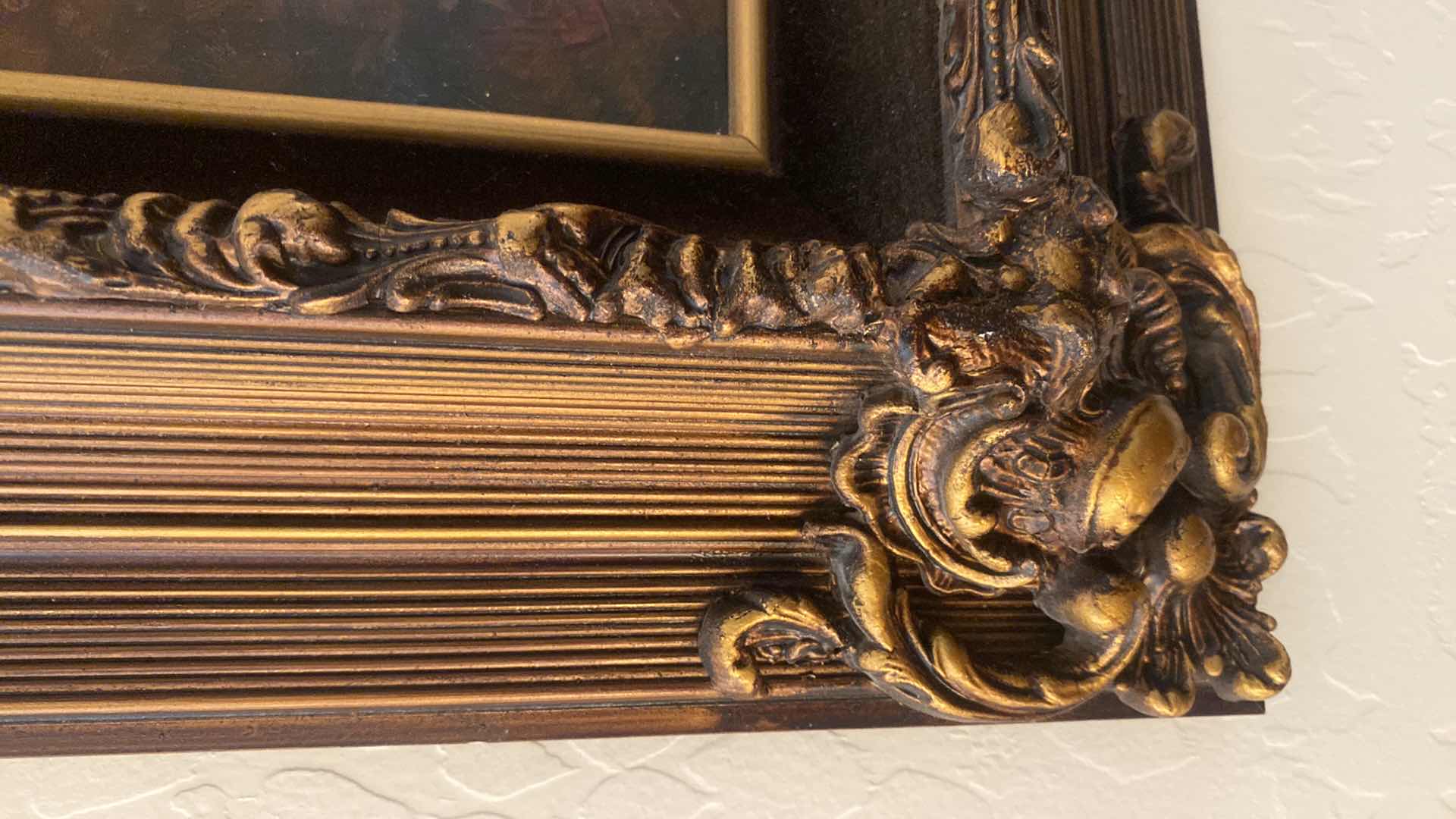 Photo 1 of FRAMED MIGUEL PAMIES LATE 19th CENTURY MIXED MEDIA OIL ON CANVAS YOUNG GIRLS ARTWORK UNFRAMED 13” X 16”, FRAMED 20 1/2” x 23 1/2” ESTIMATED VALUE  FROM JUNE 1983 $550