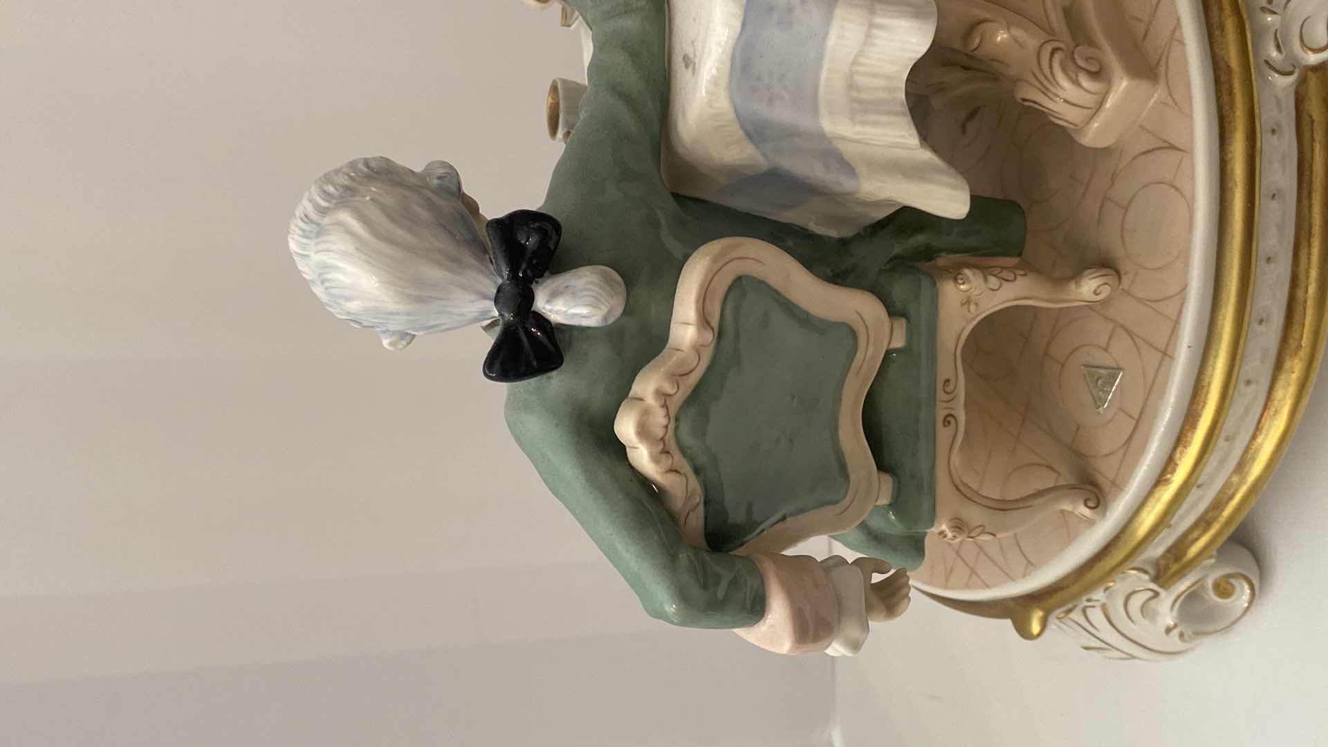 Photo 1 of LARGE ROYAL DUX CZECHOSLOVAKIA PORCELAIN FIGURINES 16” x 13”