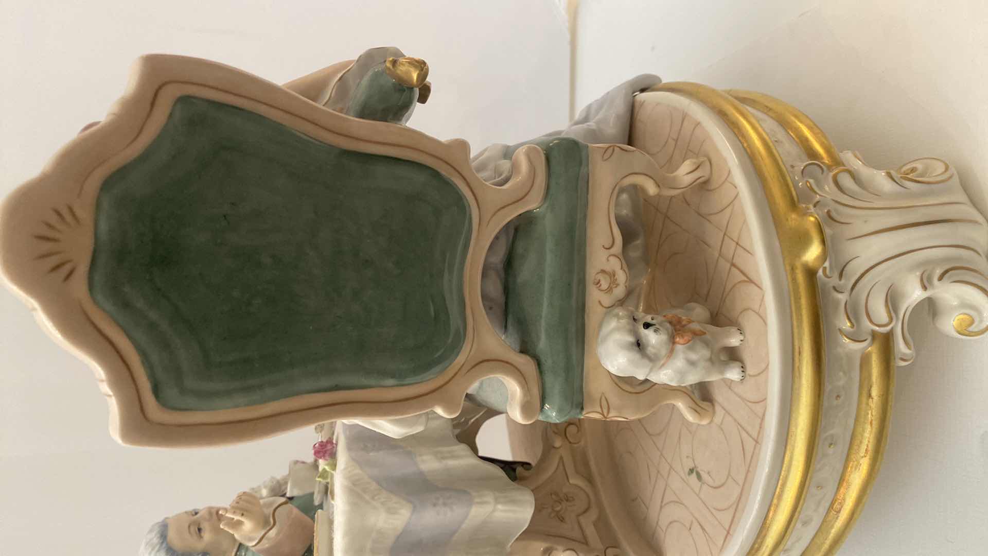 Photo 1 of LARGE ROYAL DUX CZECHOSLOVAKIA PORCELAIN FIGURINES 16” x 13”