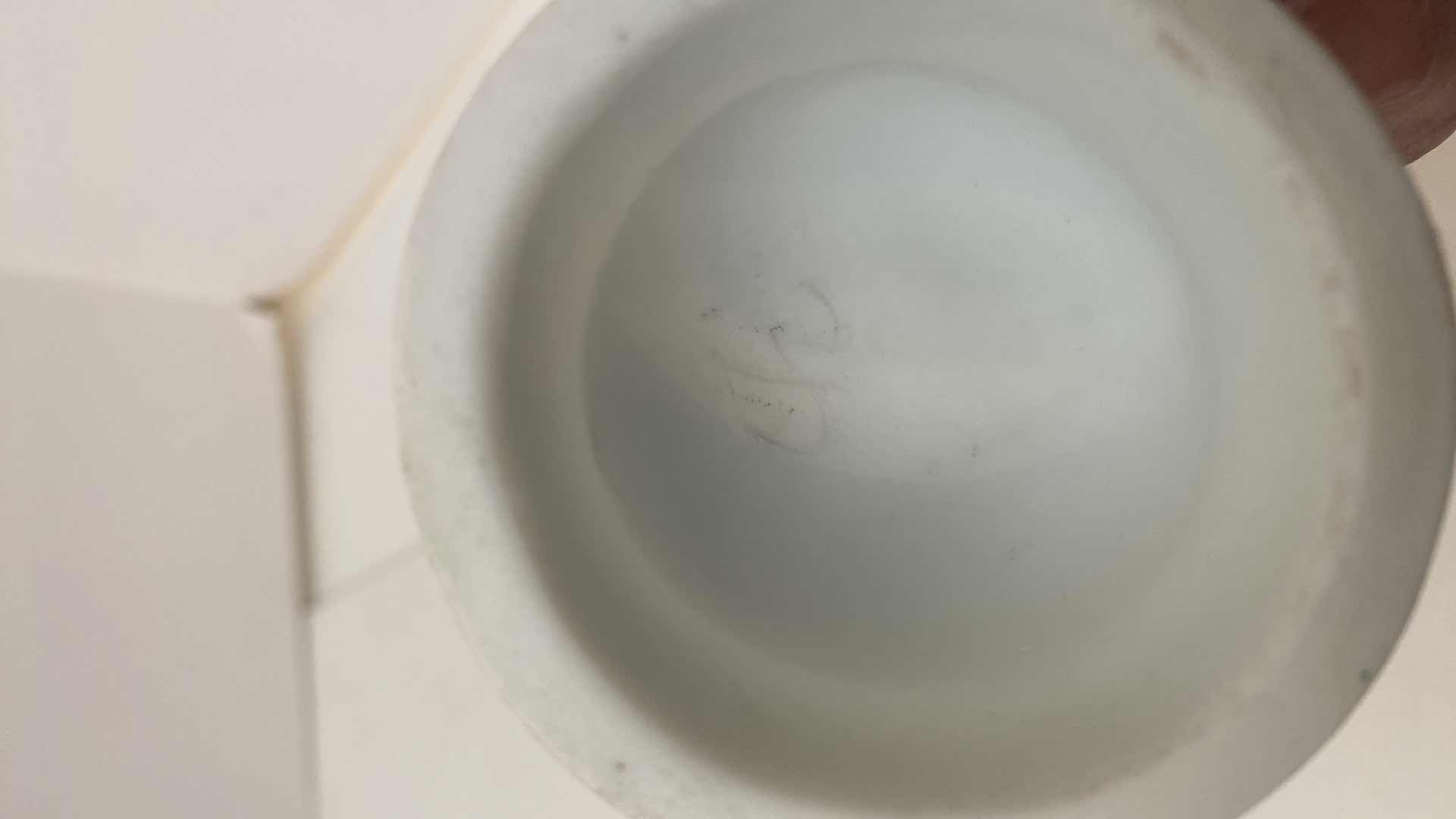 Photo 1 of PAIR OF VINTAGE PORCELAIN FIGURINES H 6”