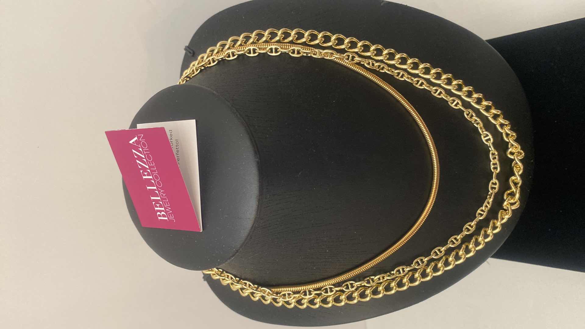 Photo 1 of COSTUME JEWELRY - BELLEZZA JEWELRY COLLECTION FROM HSN NECKLACES IN BOX